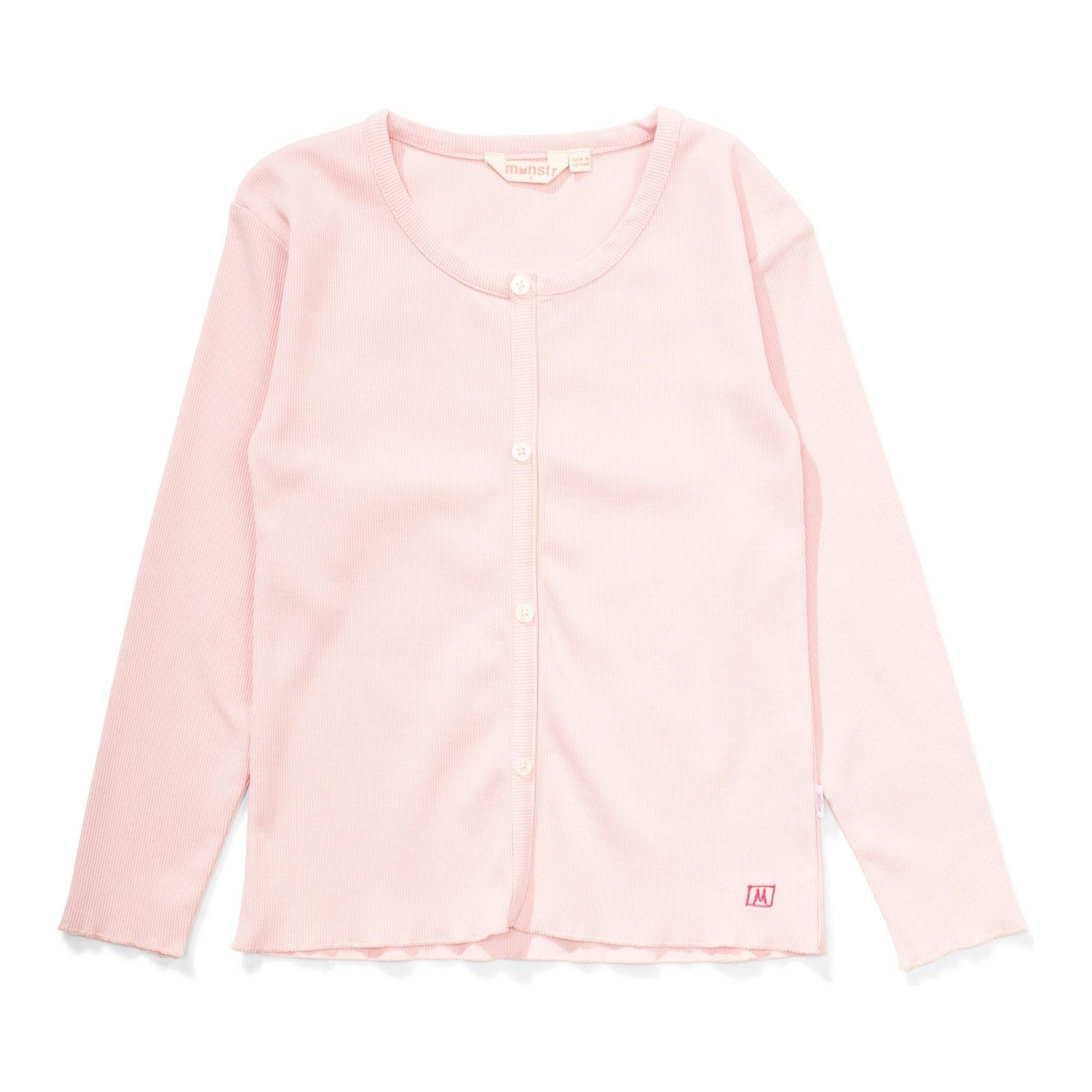 Dance Rib Ls Tee - Peach