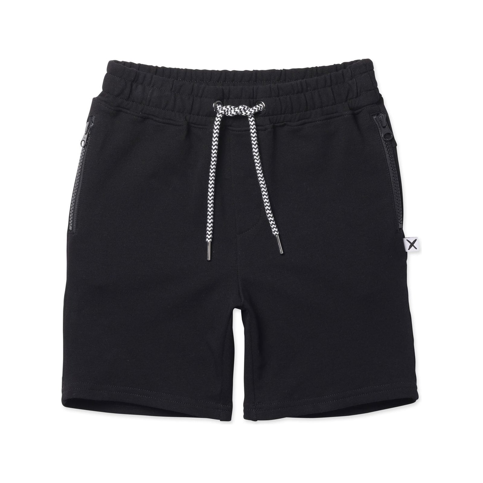 Zipped Short- Black