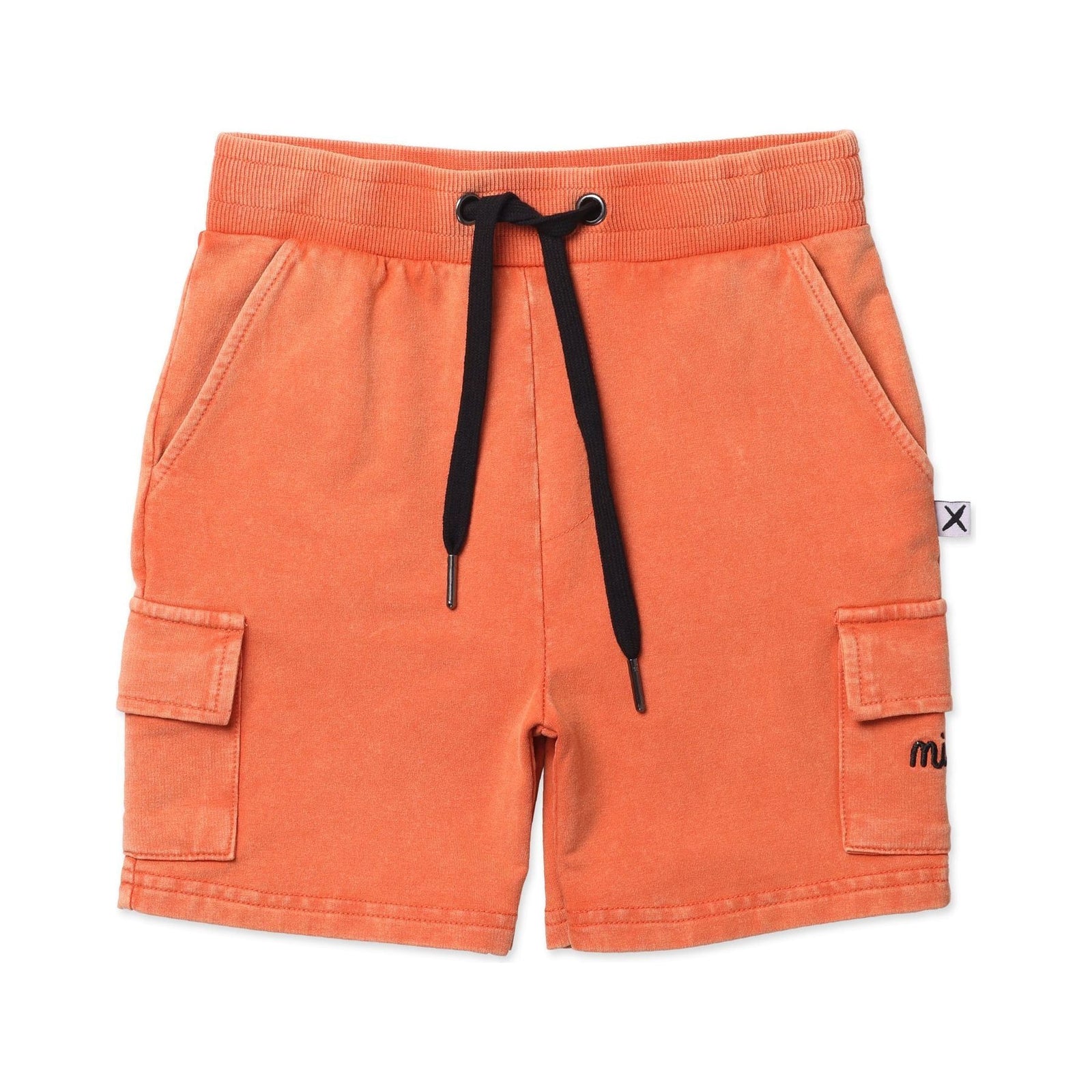 Blasted Deluxe Cargo Short- Orange Wash