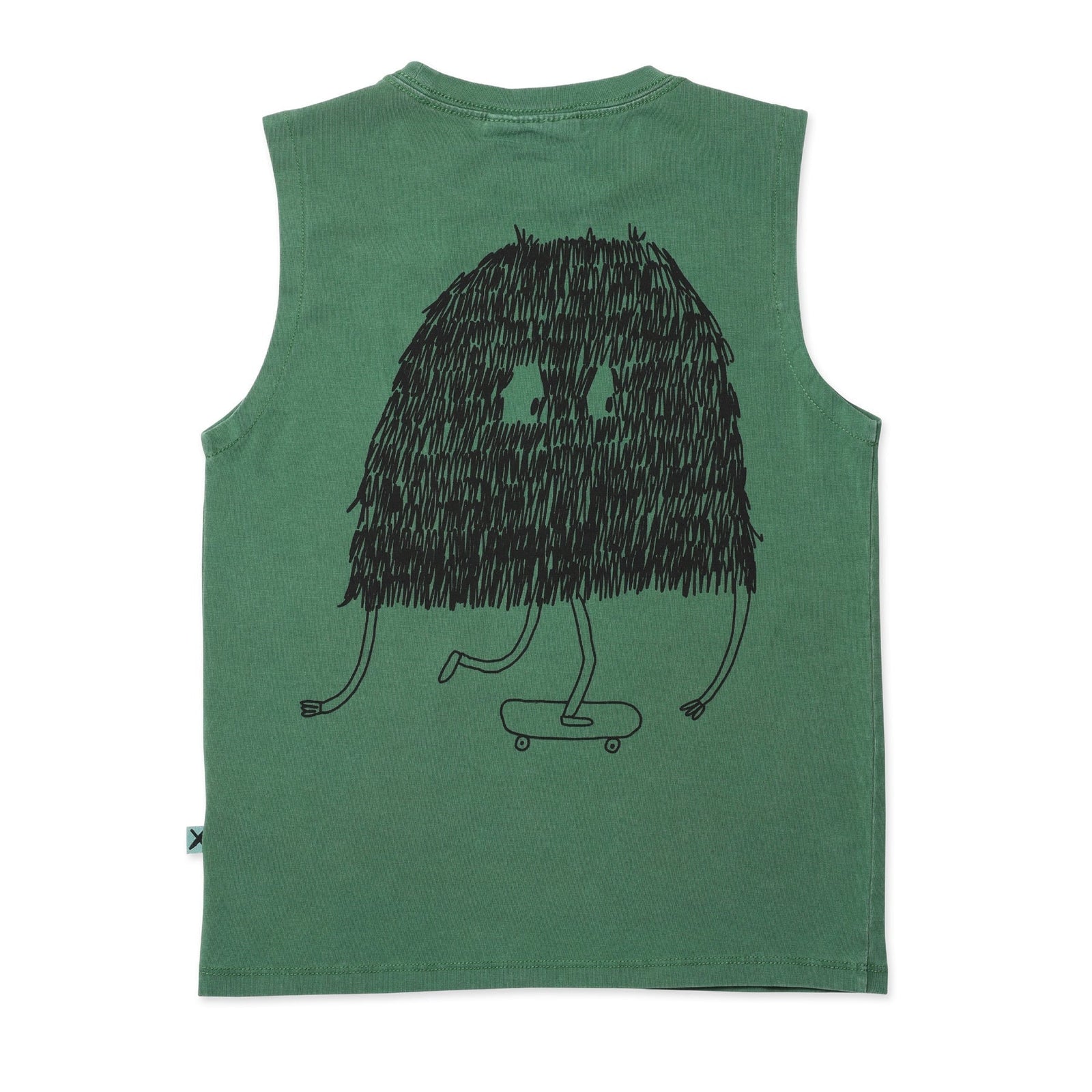 Shaggy Skater Sleeveless Tee- Turf Wash