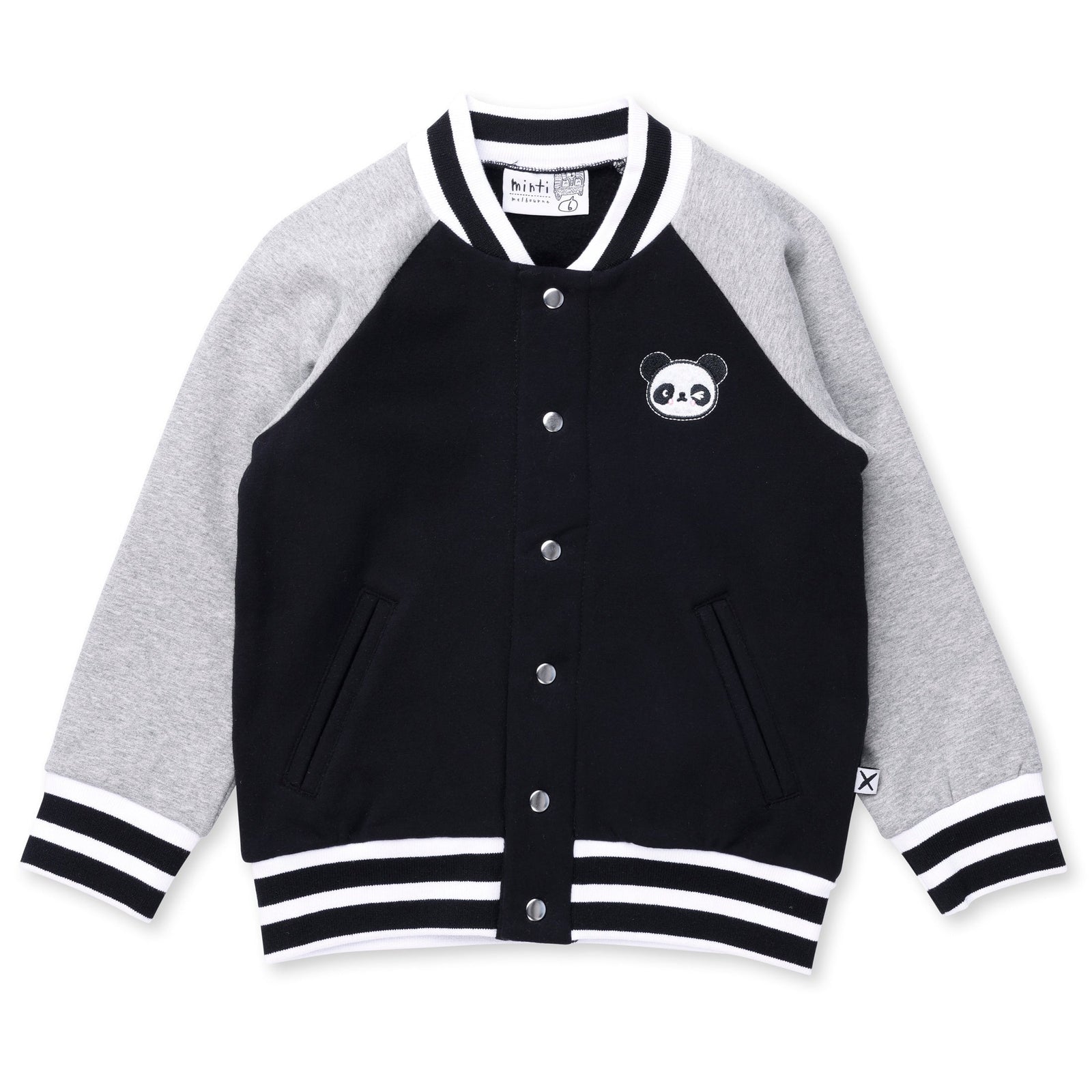 Furry College Sweat - Black