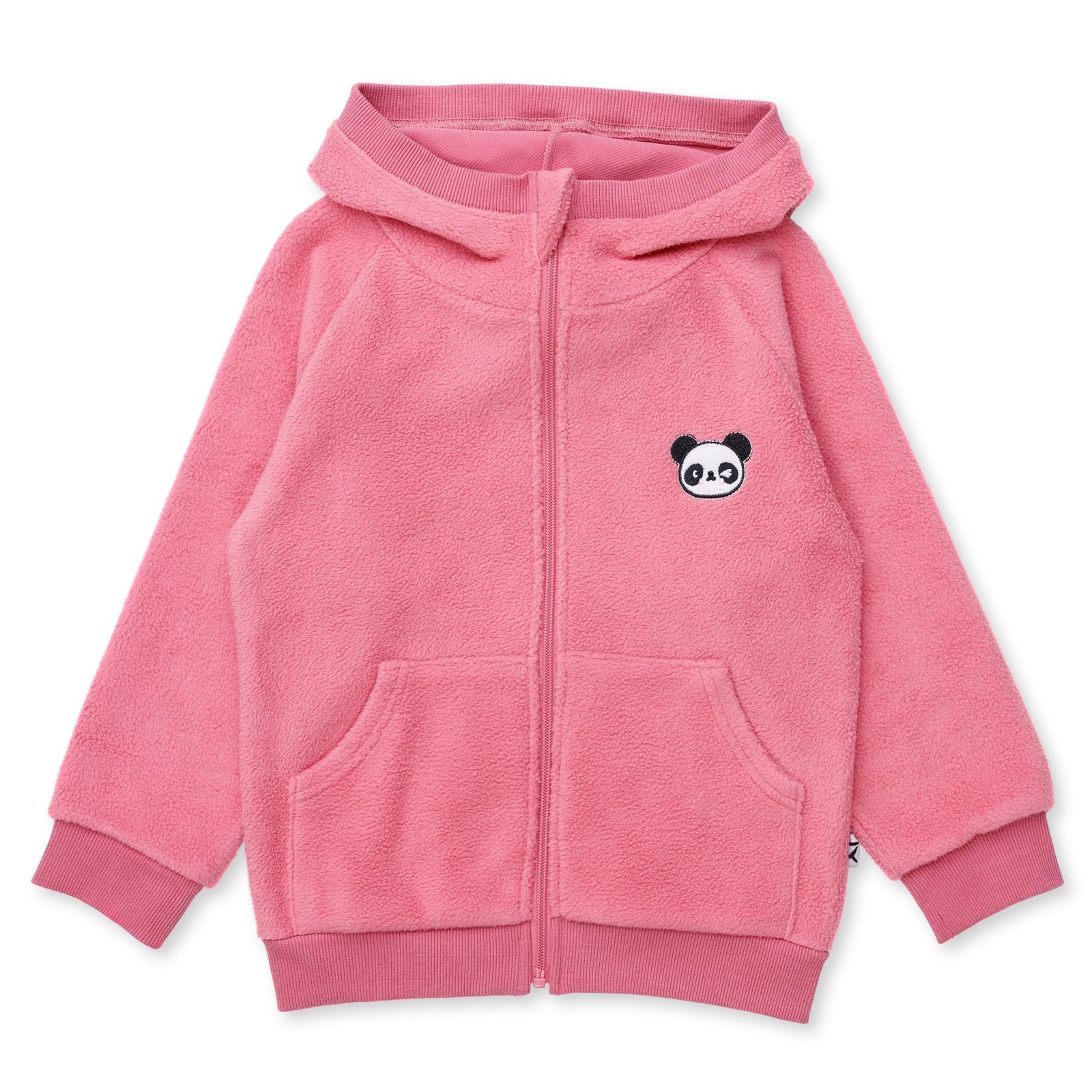 Teddy Zip Up - Bubblegum