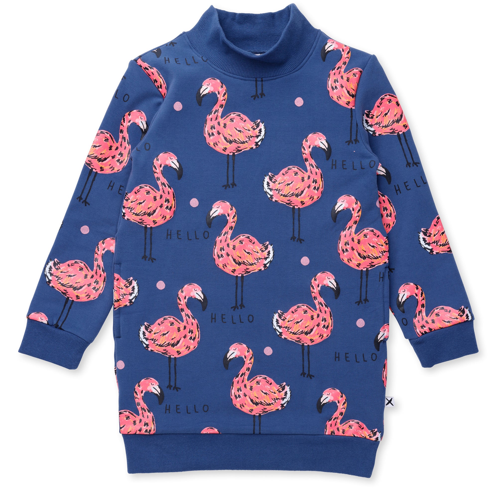 Flamingo Party Furry Dress