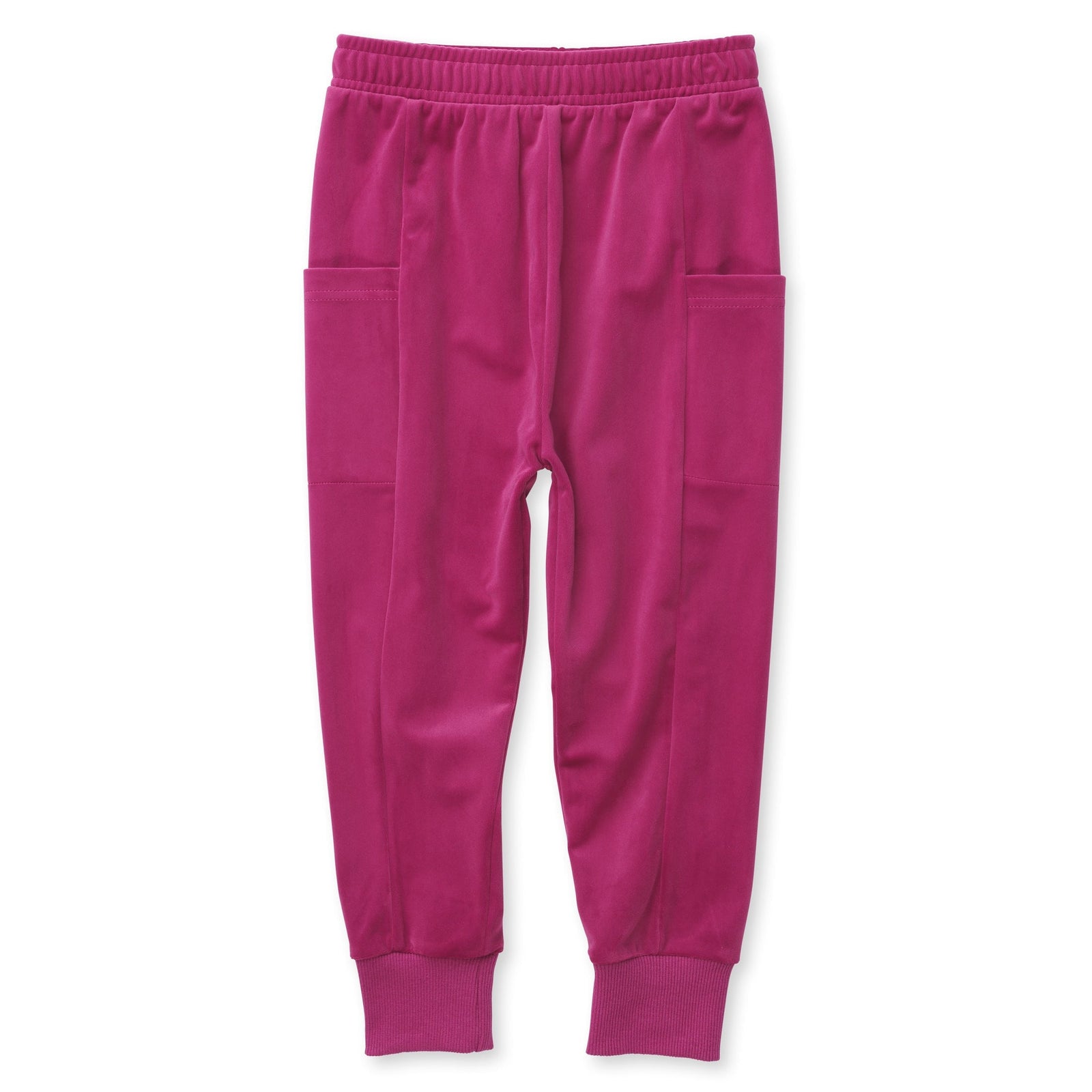 Custom Velvet Trackies - Crimson