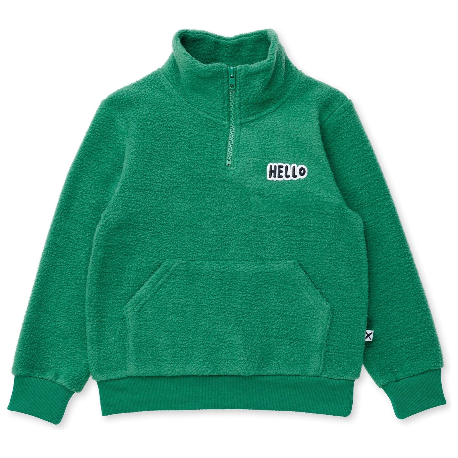 Teddy Half Zip Crew - Turf