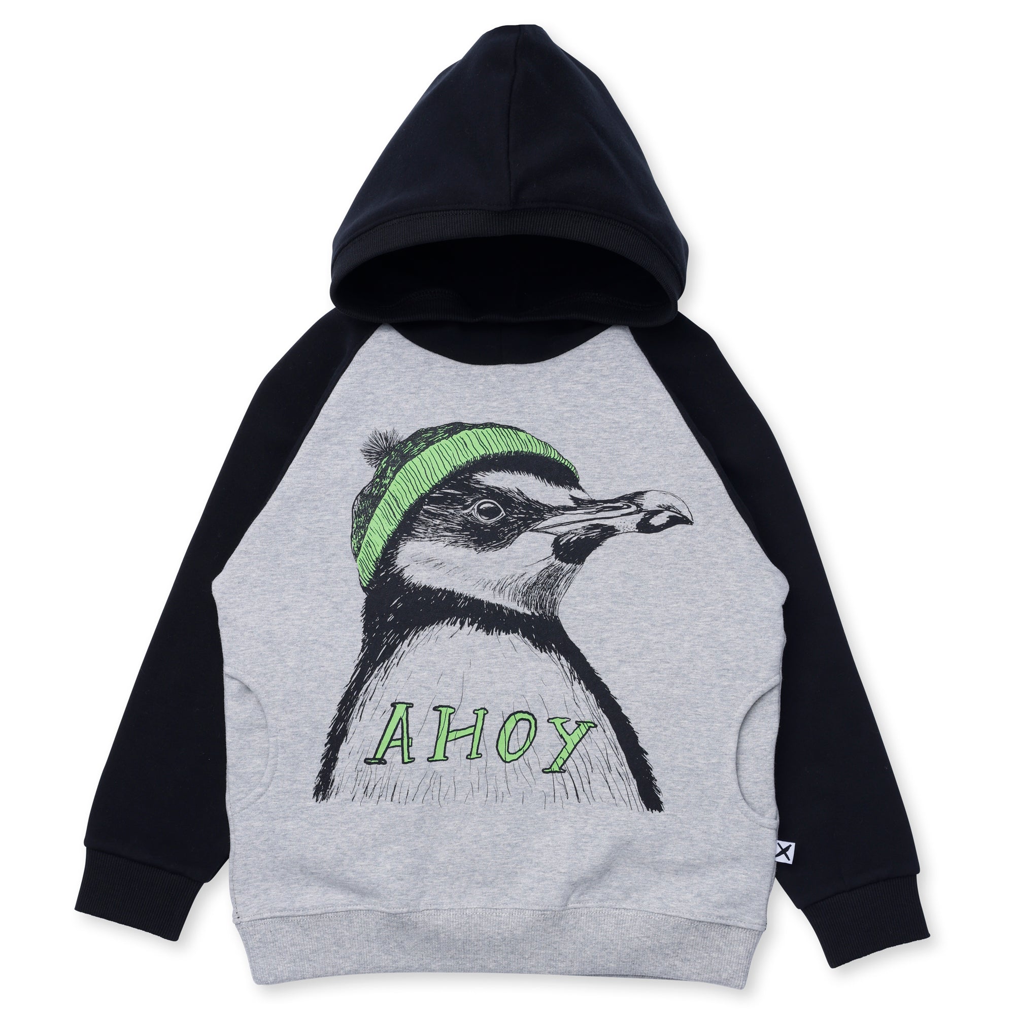 Ahoy Penguin Furry Hood