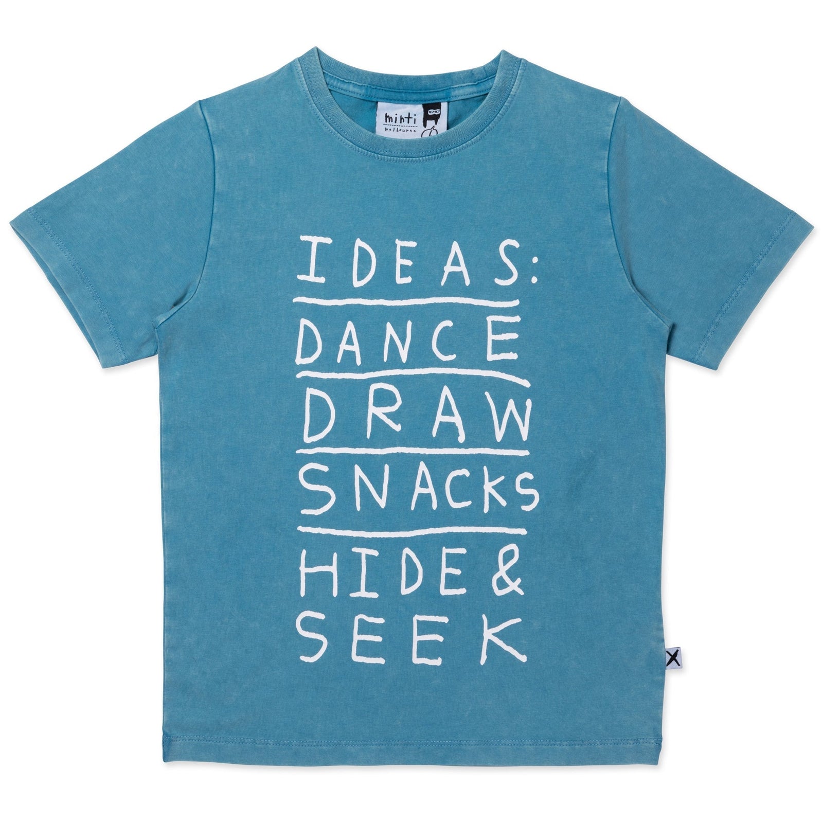 Ideas Tee- Sky Wash