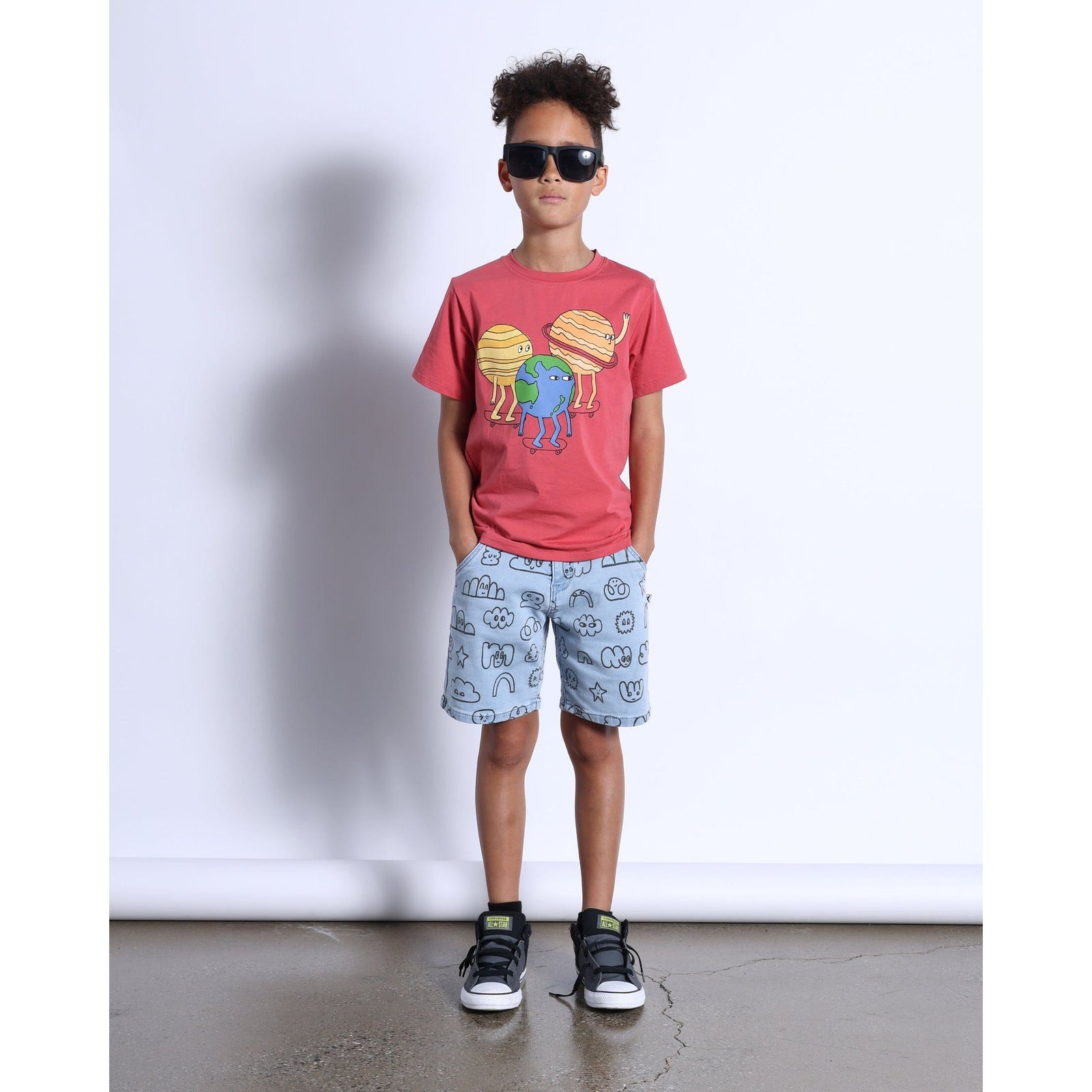Planet Skaters Tee- Melon