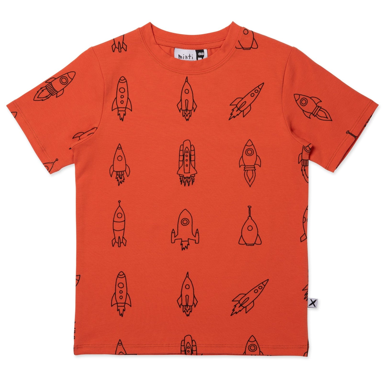 Rockets Tee- Warm Orange