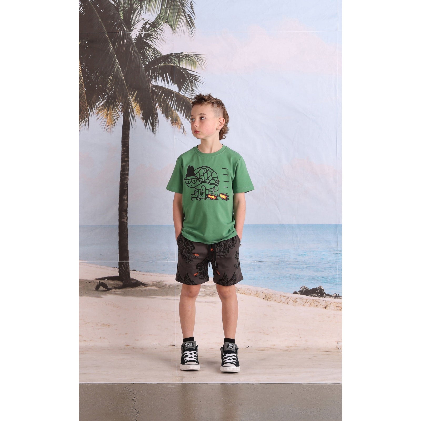Speedy Turtle Tee- Turf