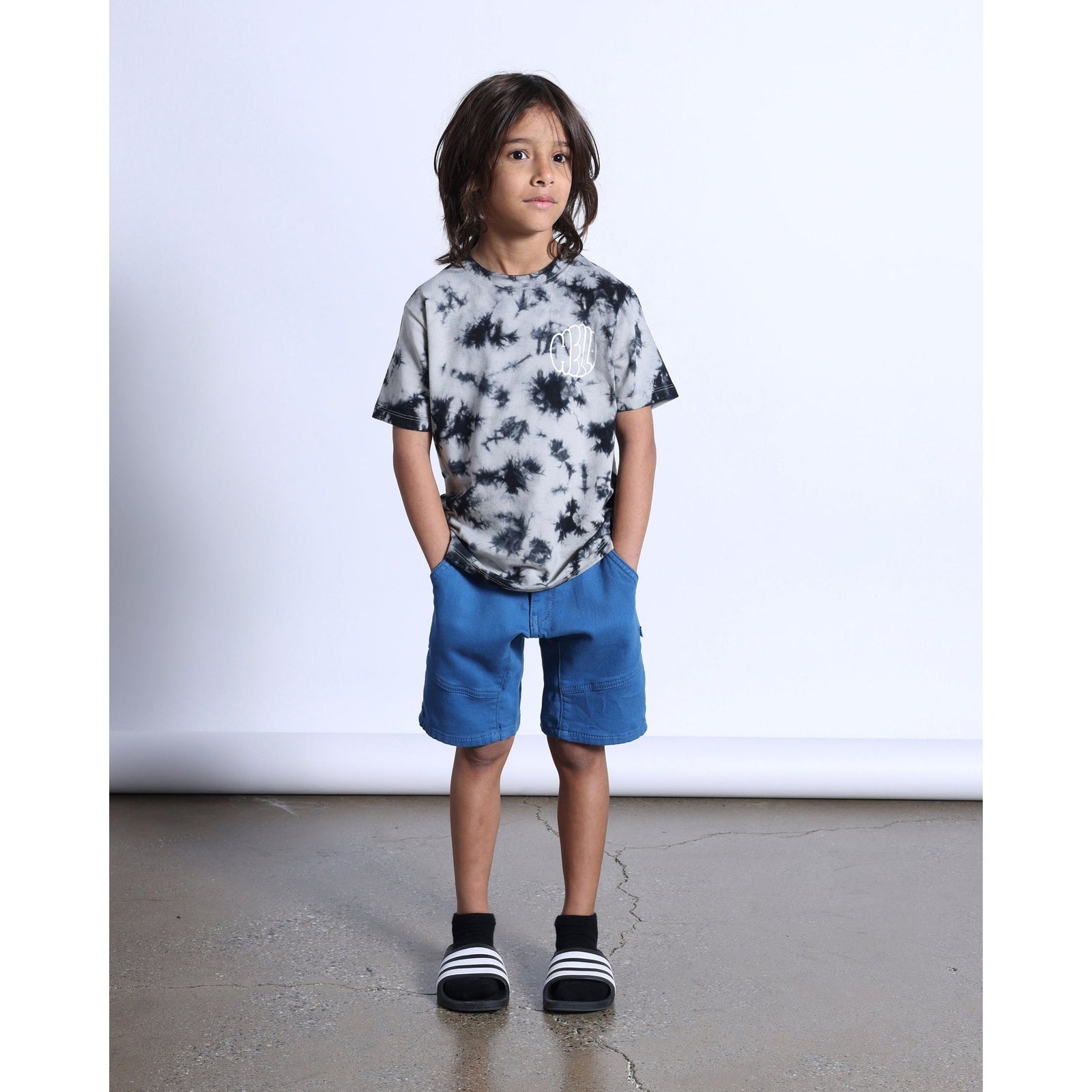 Soft Feel Chino Short- Cobalt