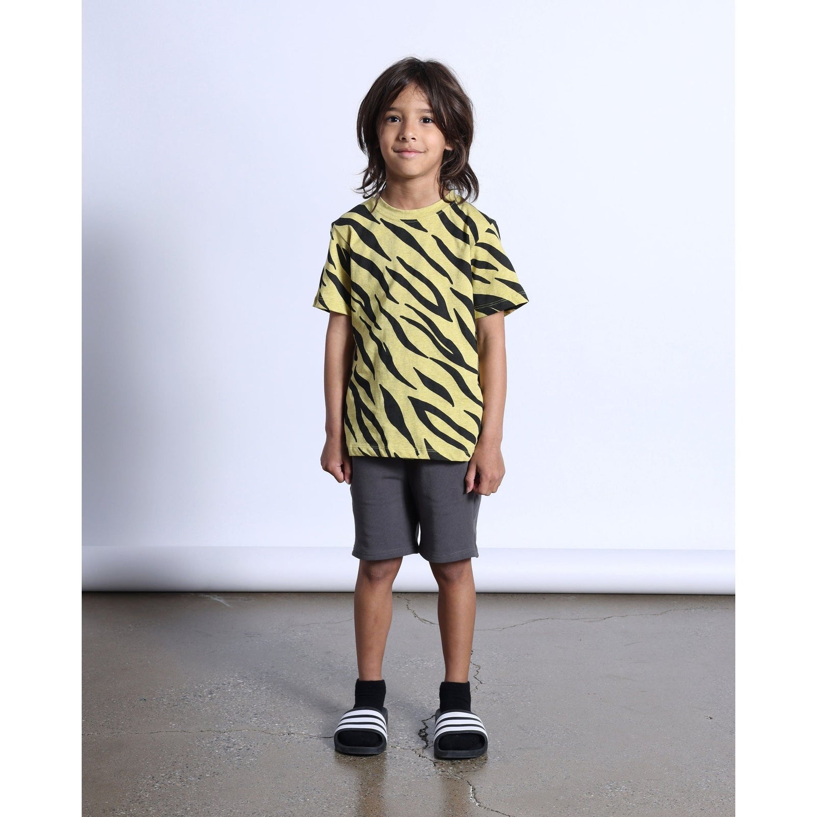 Wild Tee- Mustard Marle