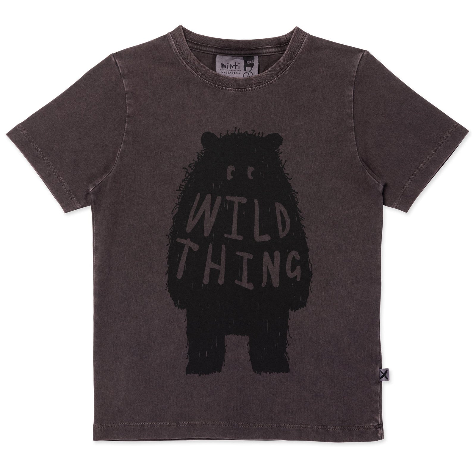 Wild Thing Tee- Black Wash