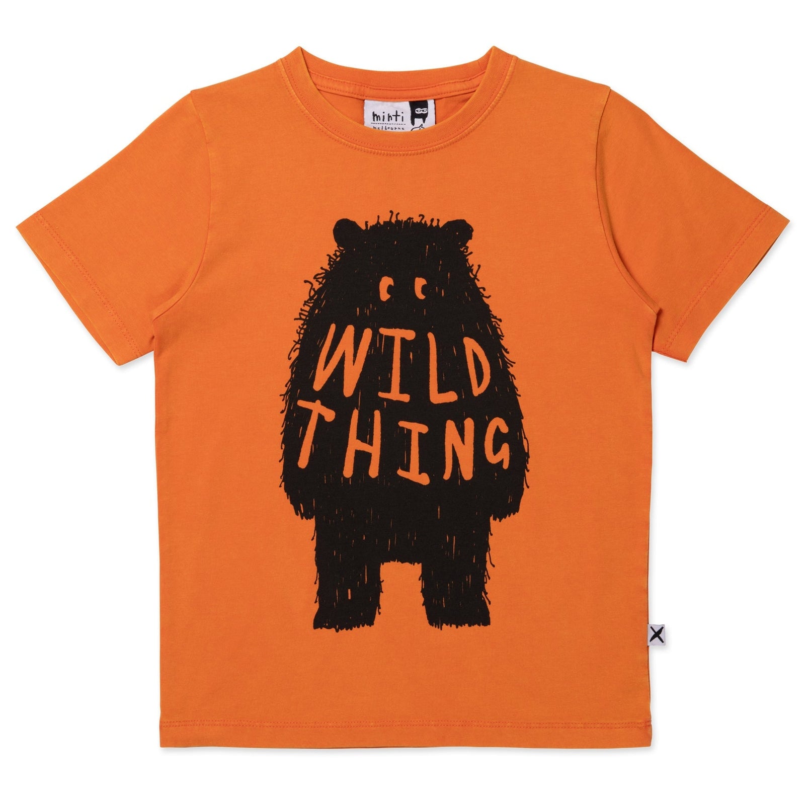 Wild Thing Tee- Orange Wash