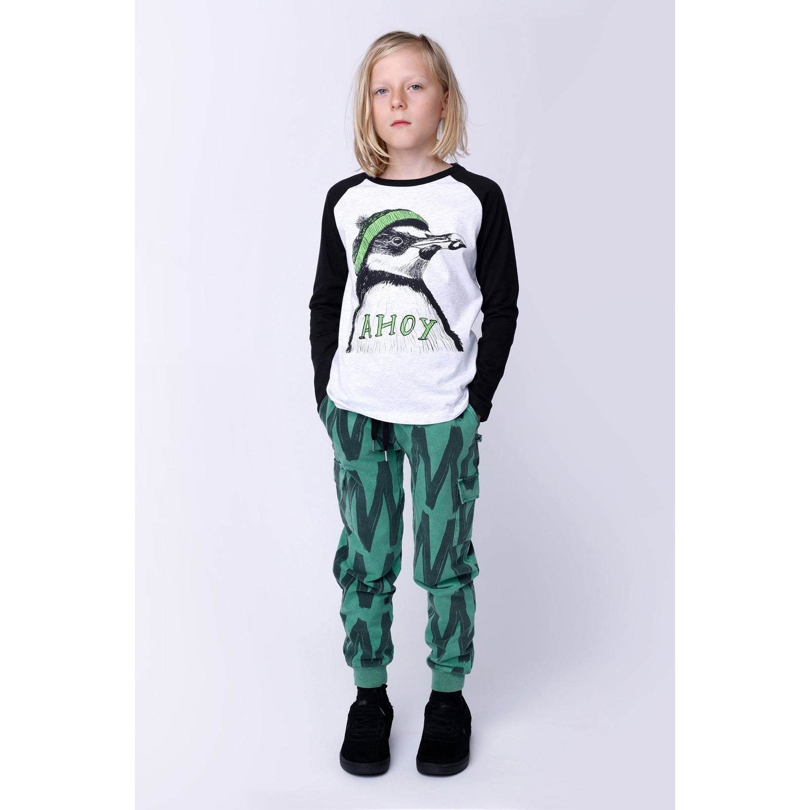 Zig Zag Cargo Trackies - Turf Wash