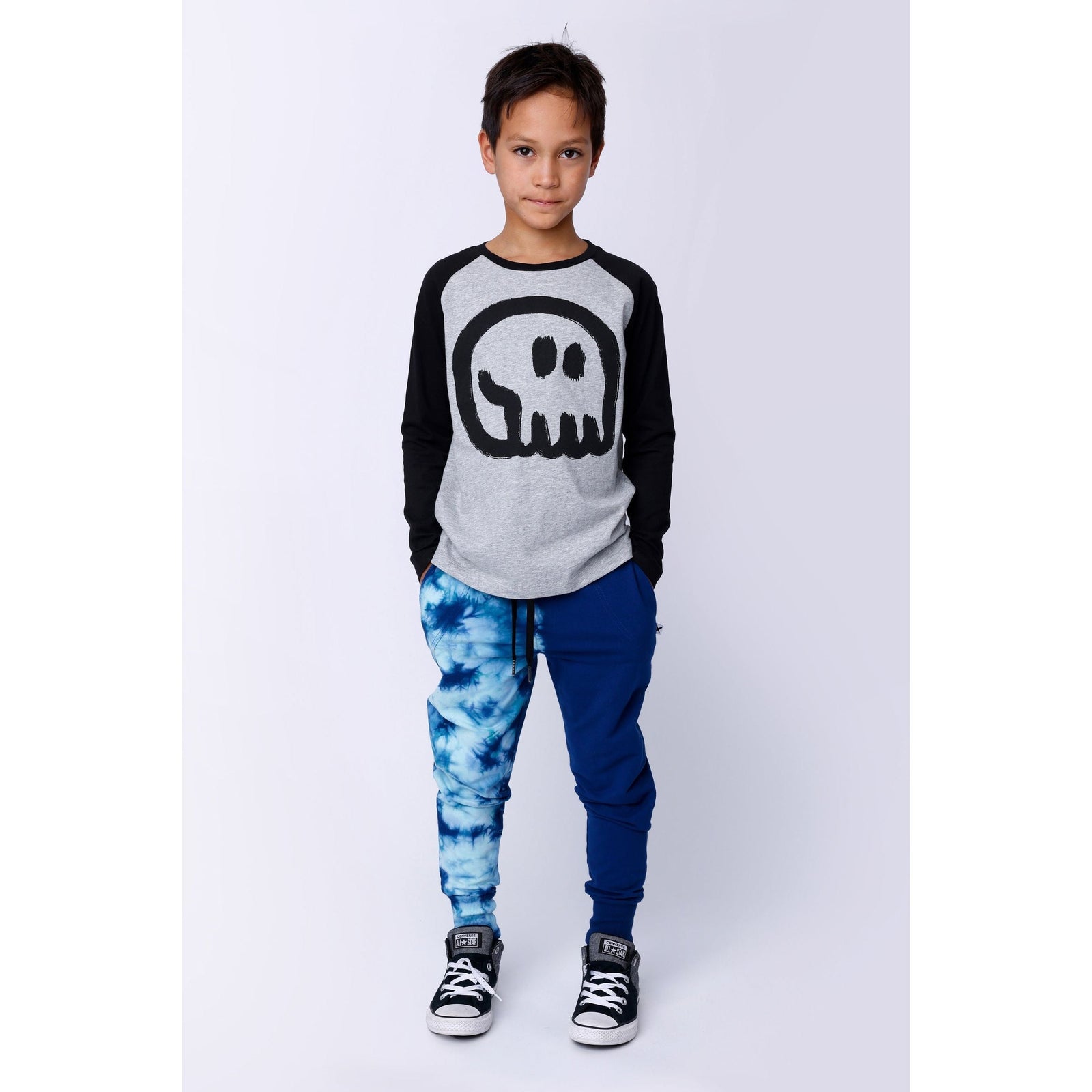 Charcoal Skull Tee