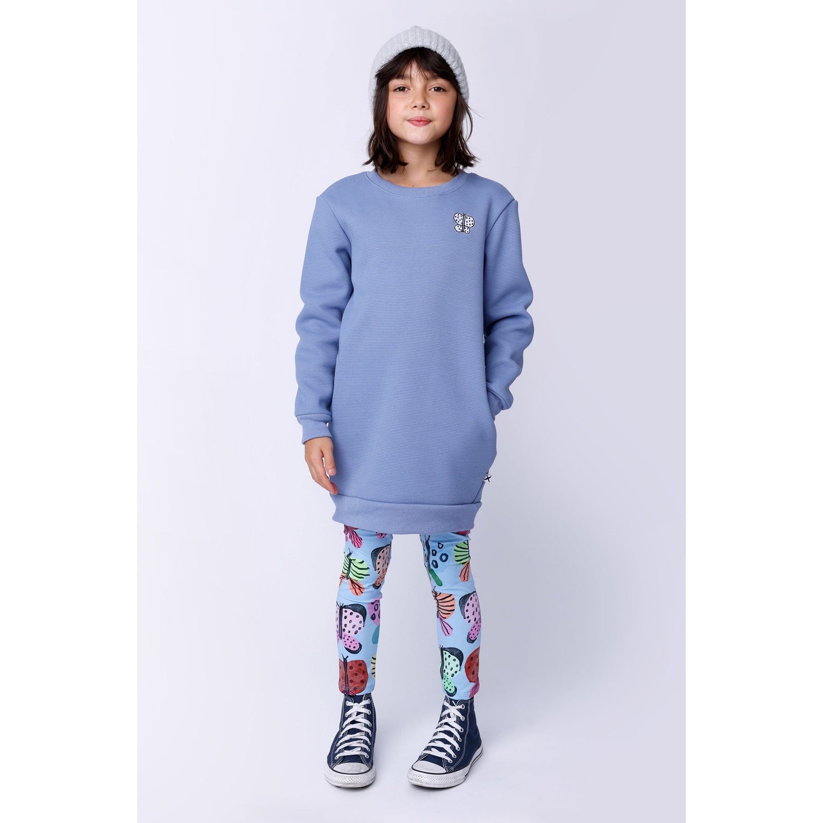 Flutter Tights - Light Blue