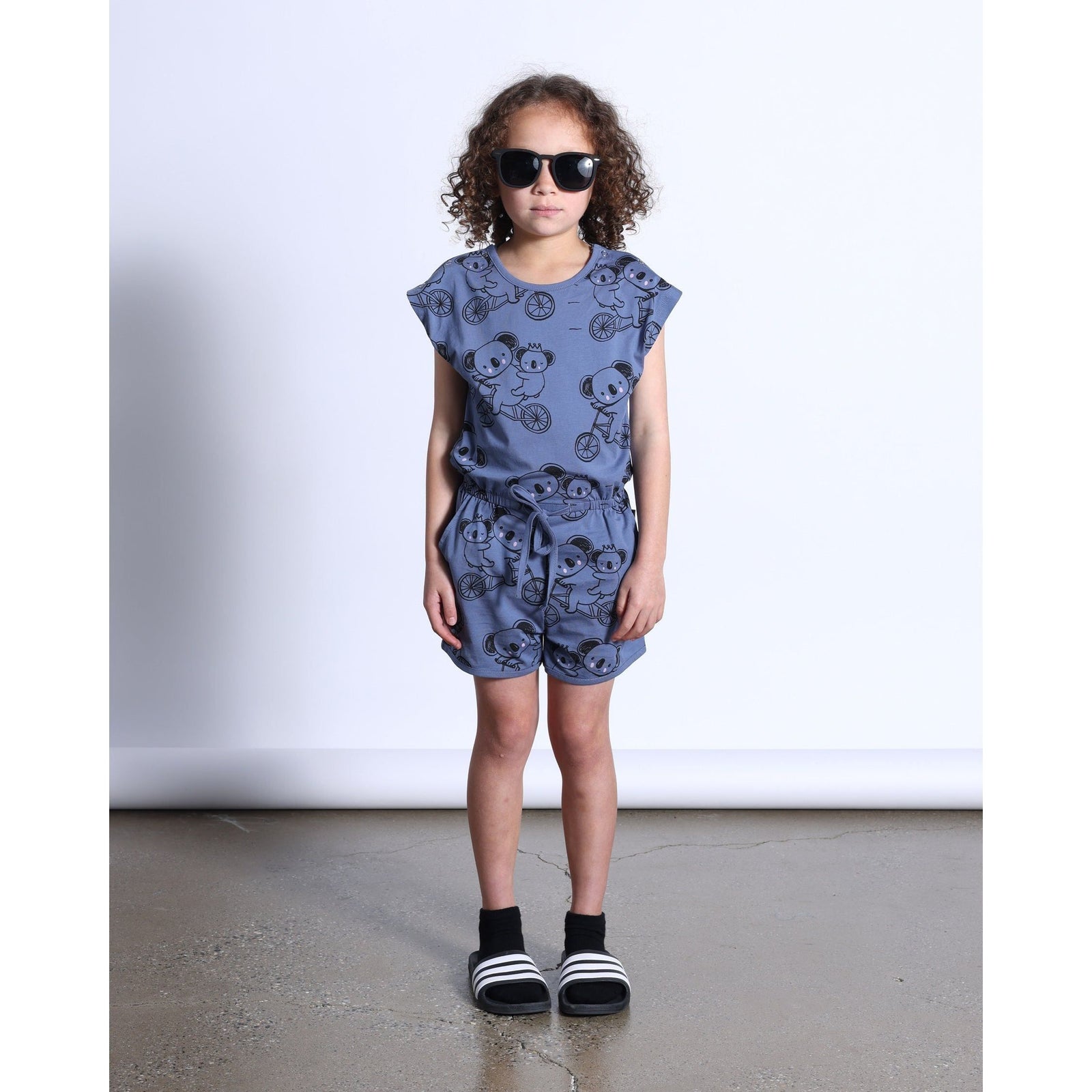 Biking Koalas Playsuit- Midnight