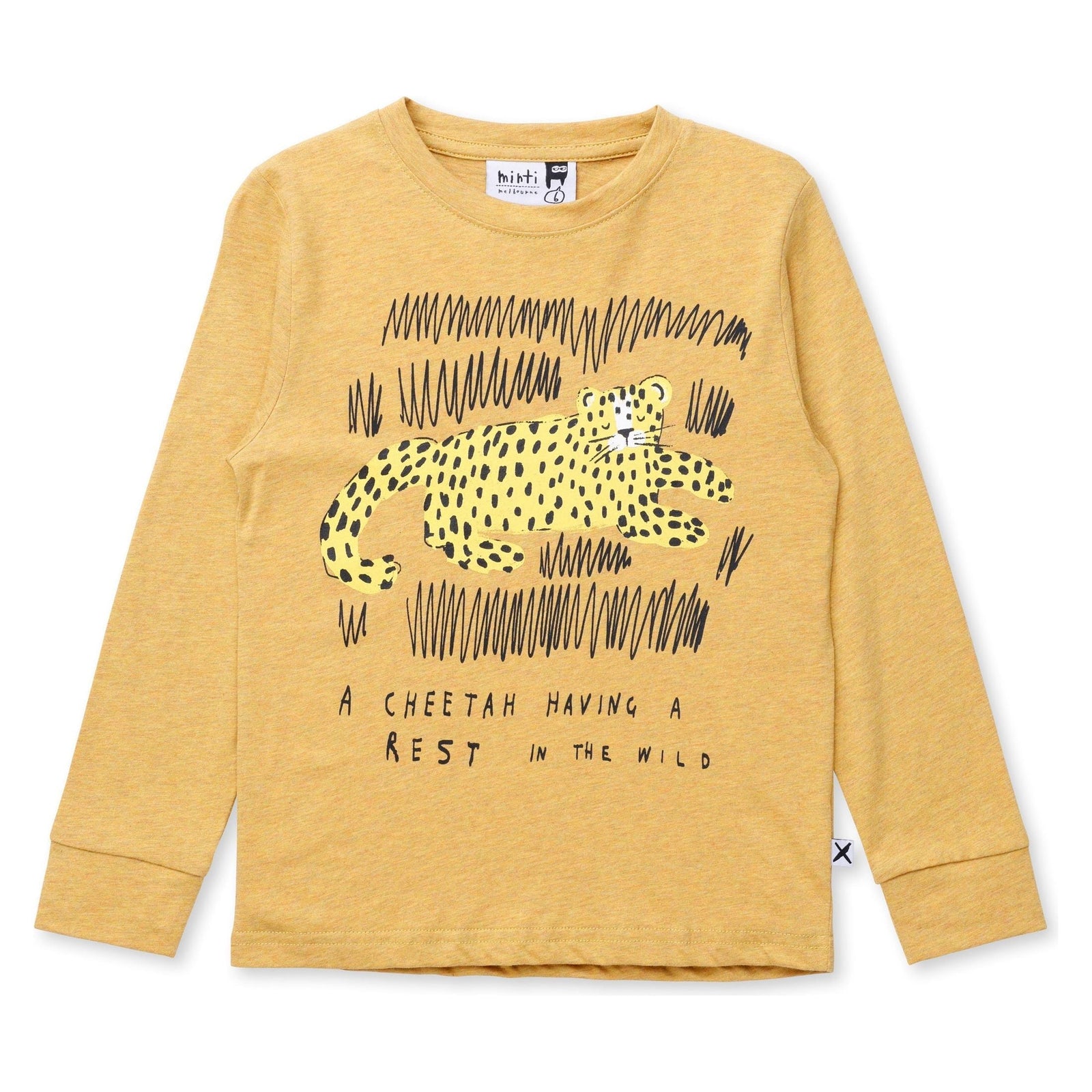 Relaxing Cheetah Tee