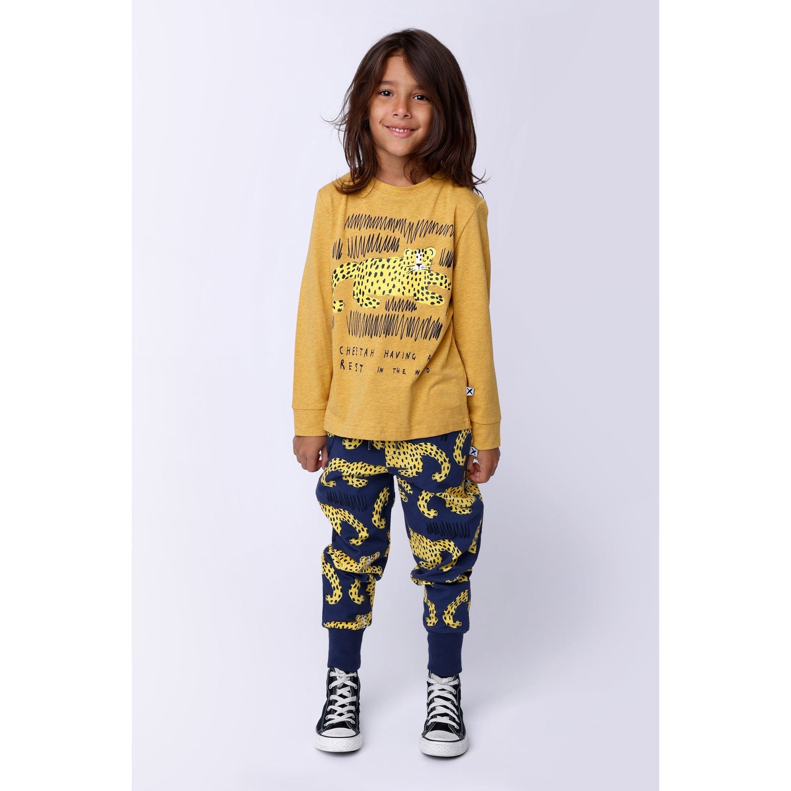 Relaxing Cheetah Tee