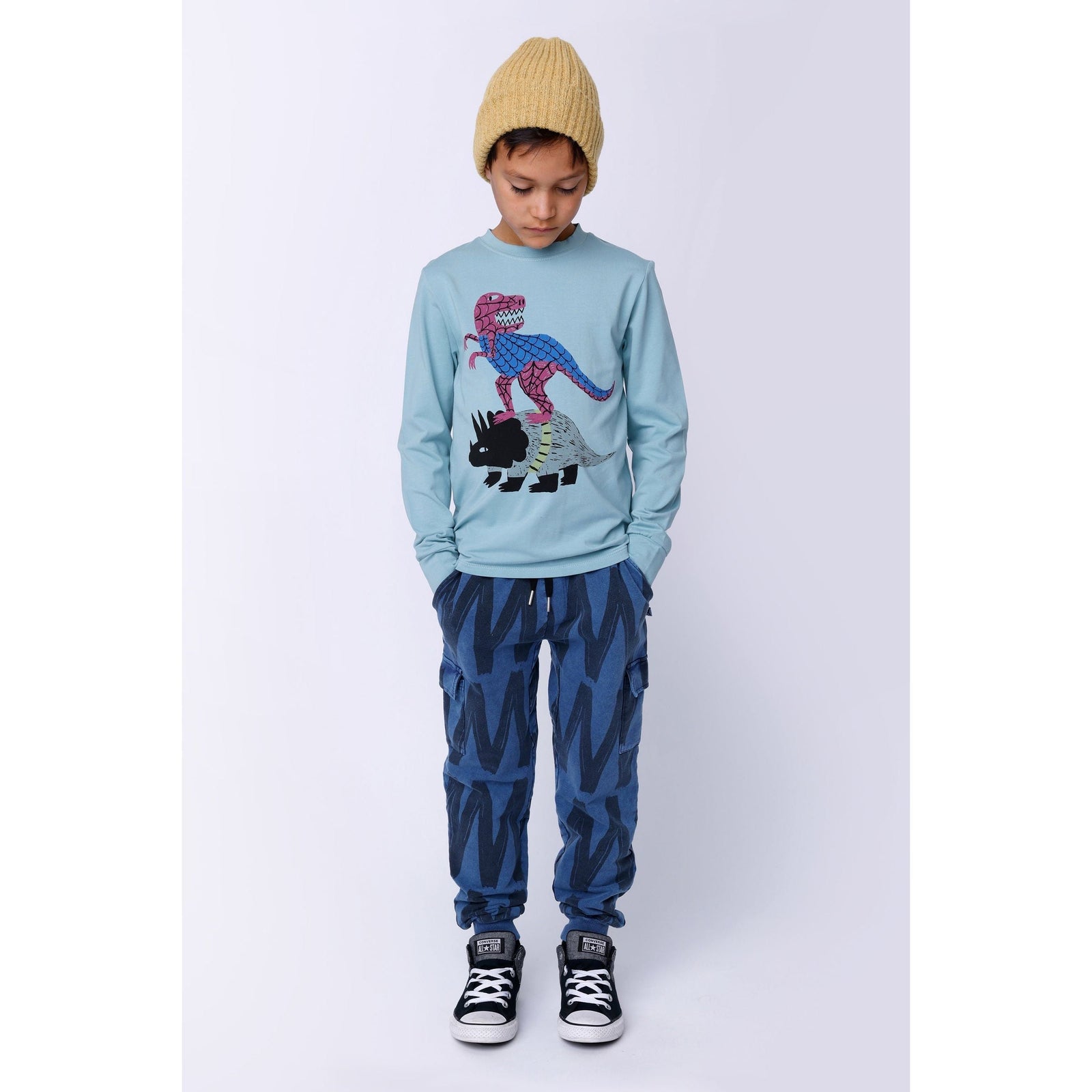 Super Dinos Tee - Sage