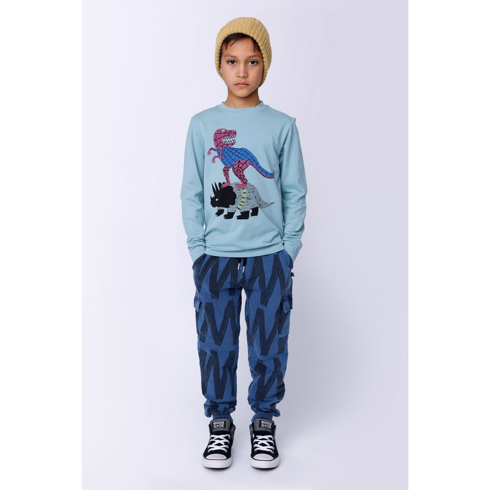 Super Dinos Tee - Sage