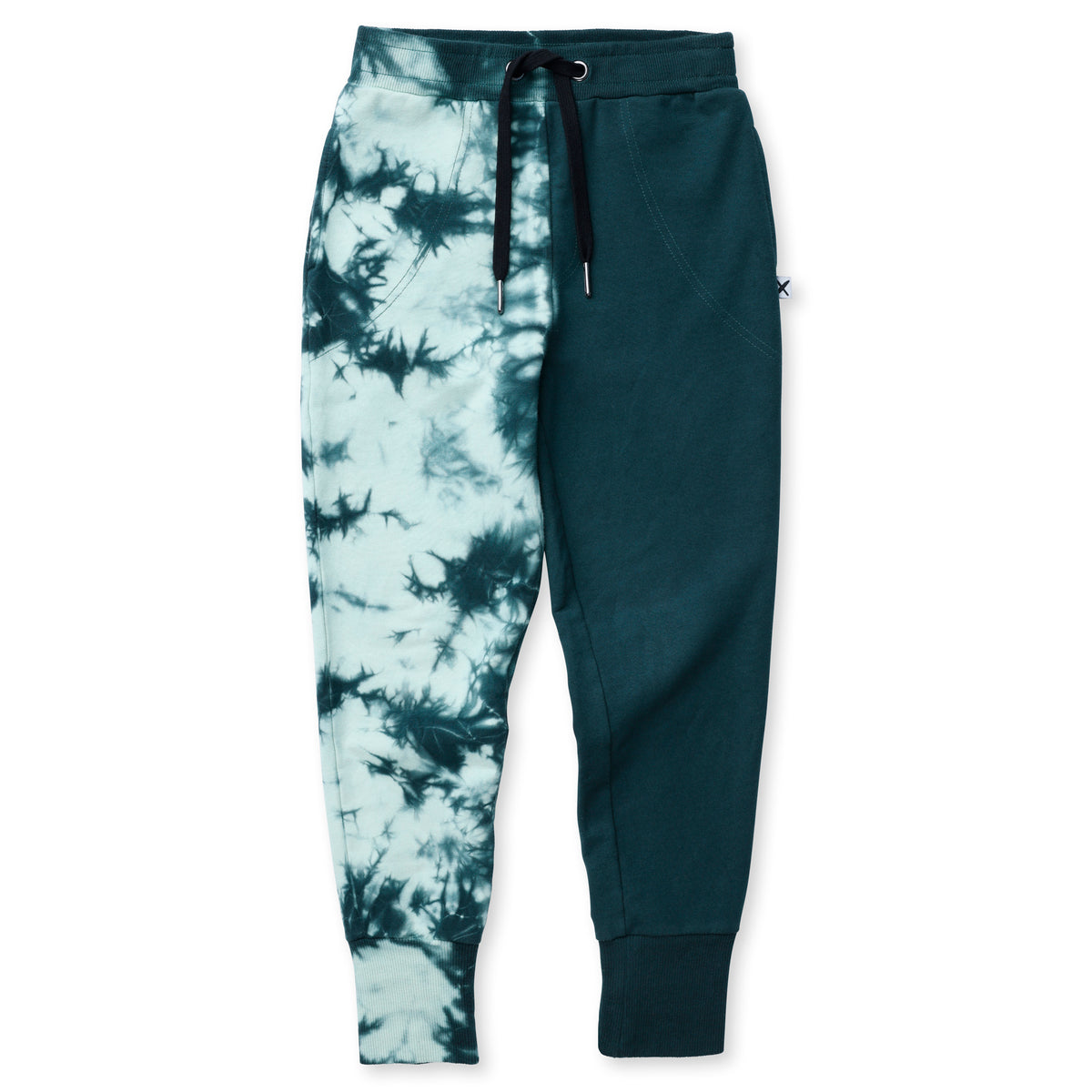 Duo Tie Dye Trackies - Forest