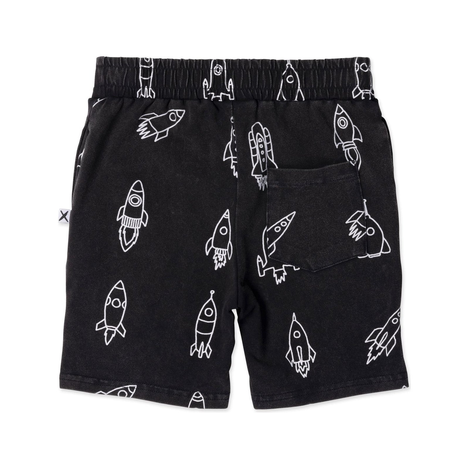 Rockets Short- Black Wash