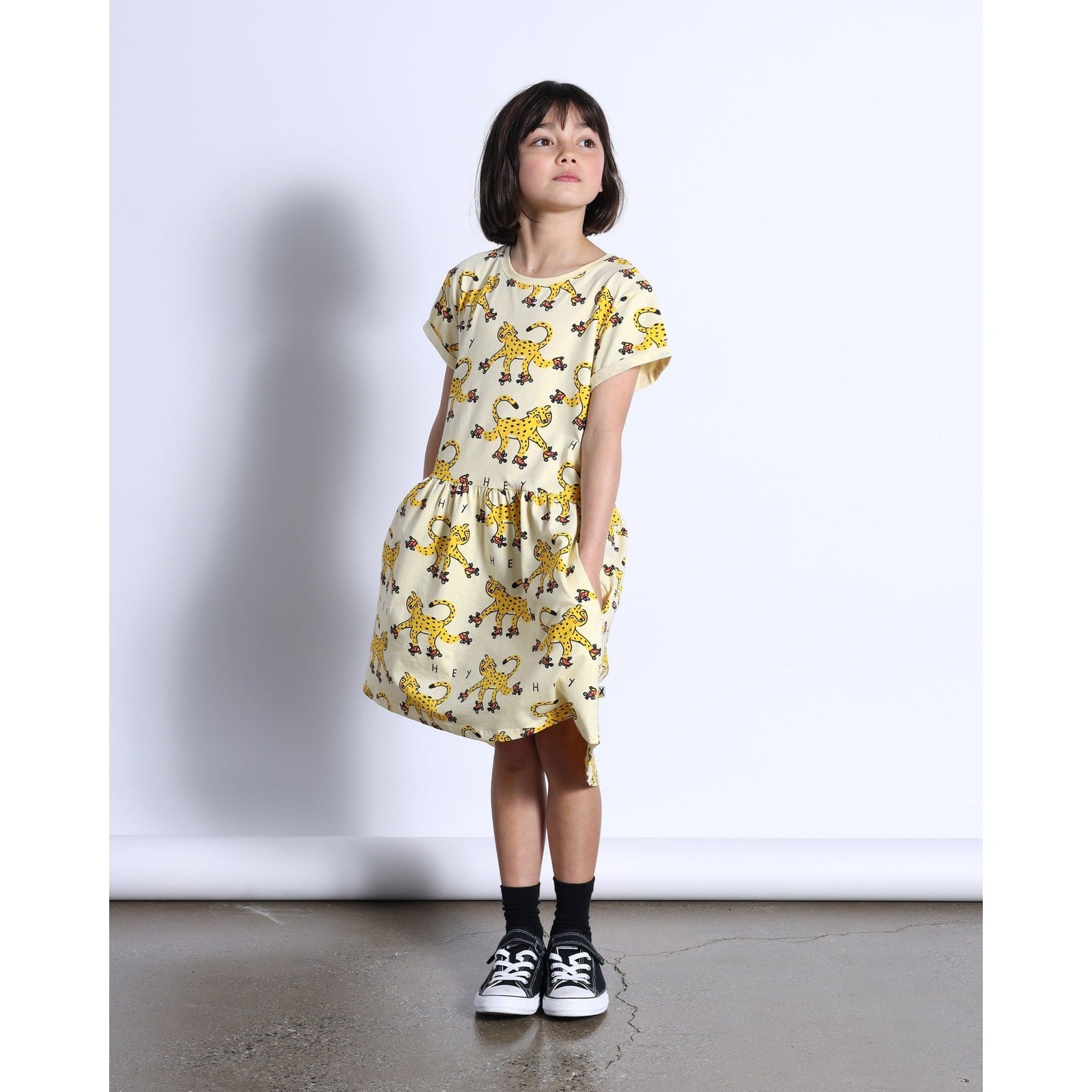 Roller Leopard Dress- Lemon Marle