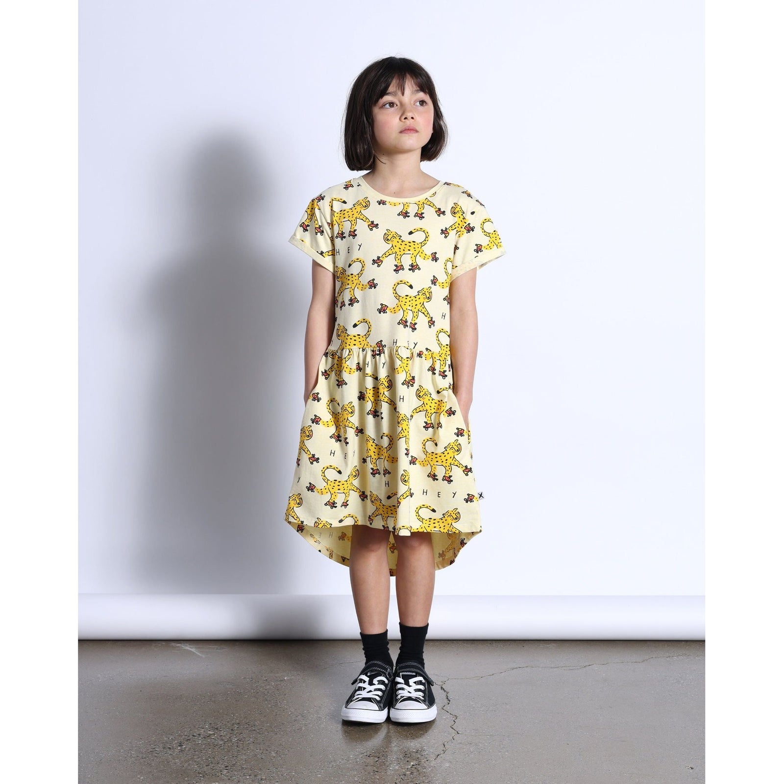 Roller Leopard Dress- Lemon Marle