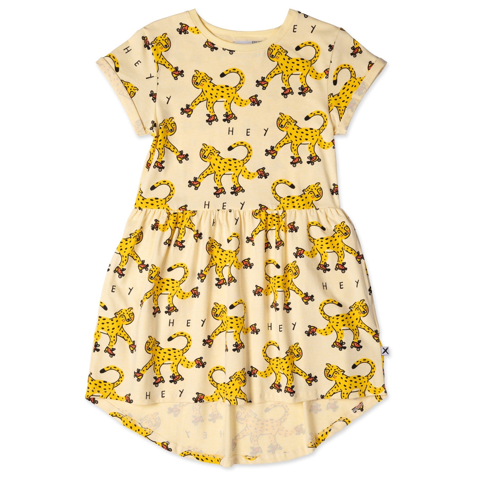 Roller Leopard Dress- Lemon Marle