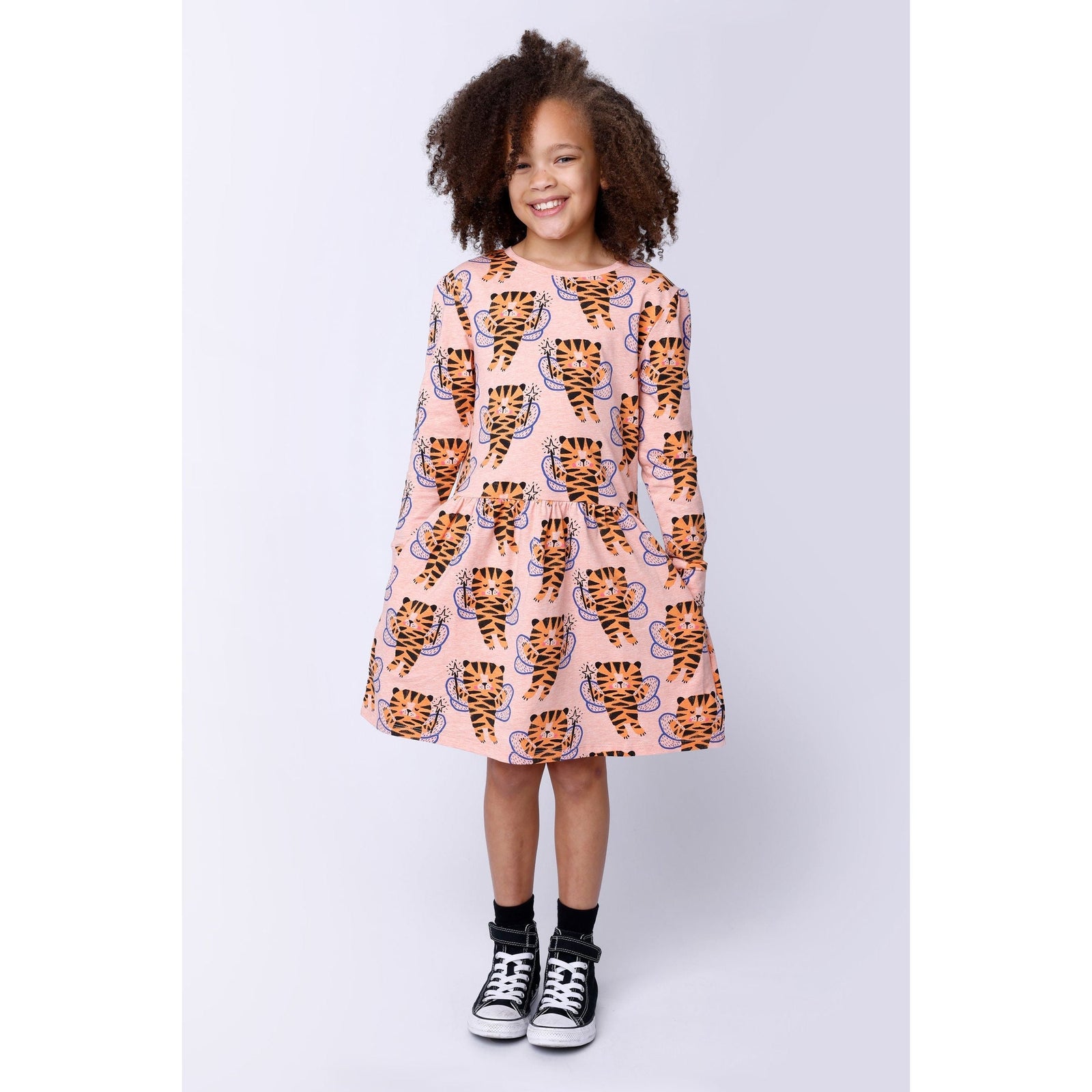 Tiger Fairy Dress - Apricot