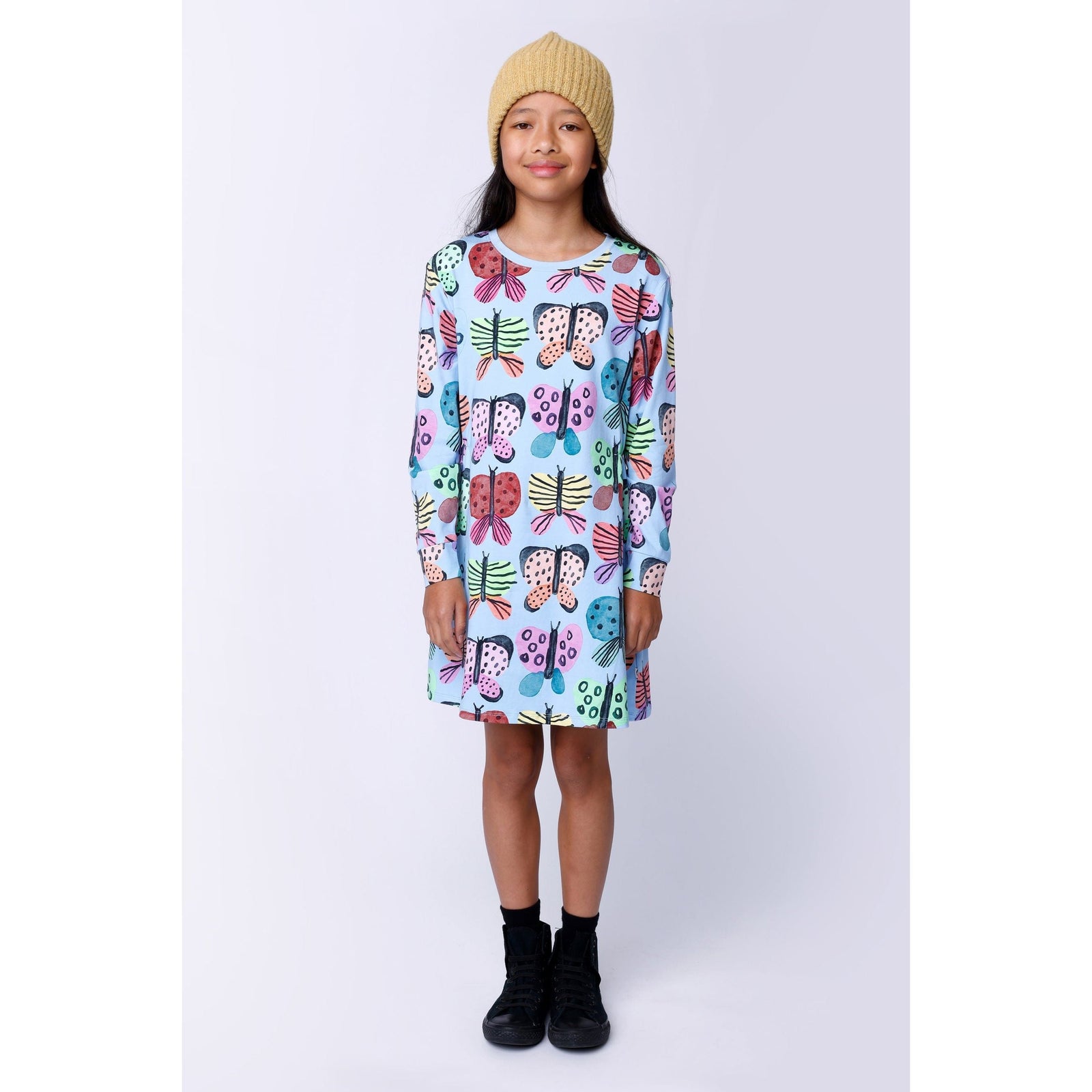 Flutter Dress - Light Blue
