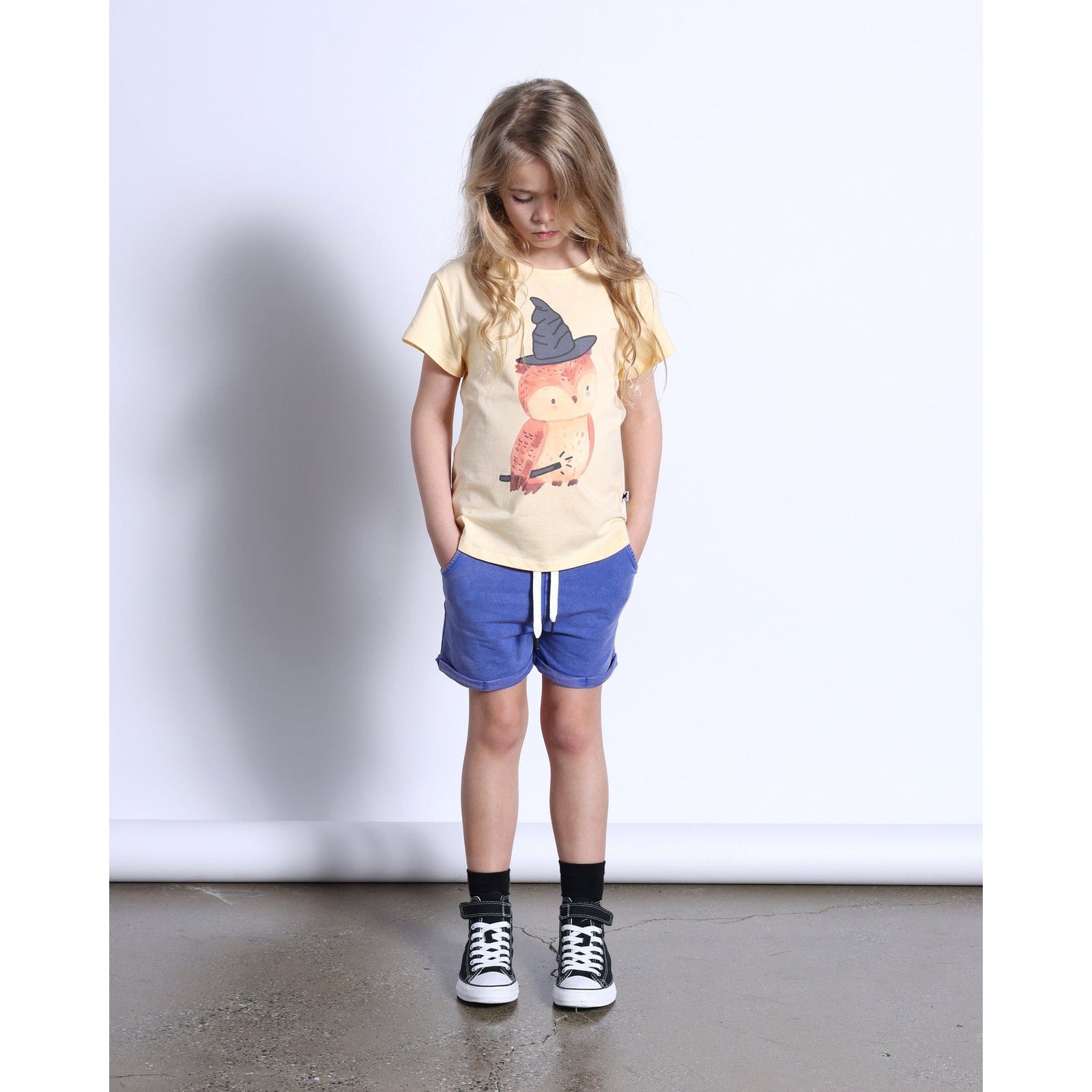 Magic Owl Tee- Lemon Marle