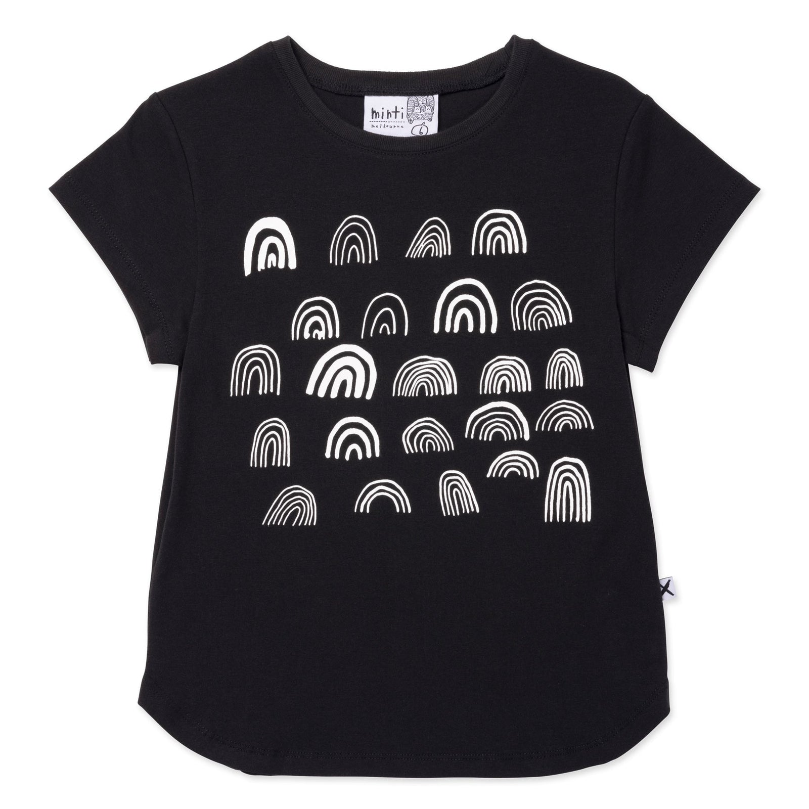 Types Of Rainbows Tee- Black