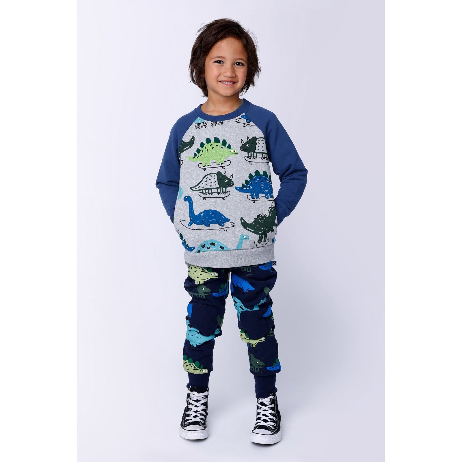 Dino Rollers Furry Crew - Grey Marle