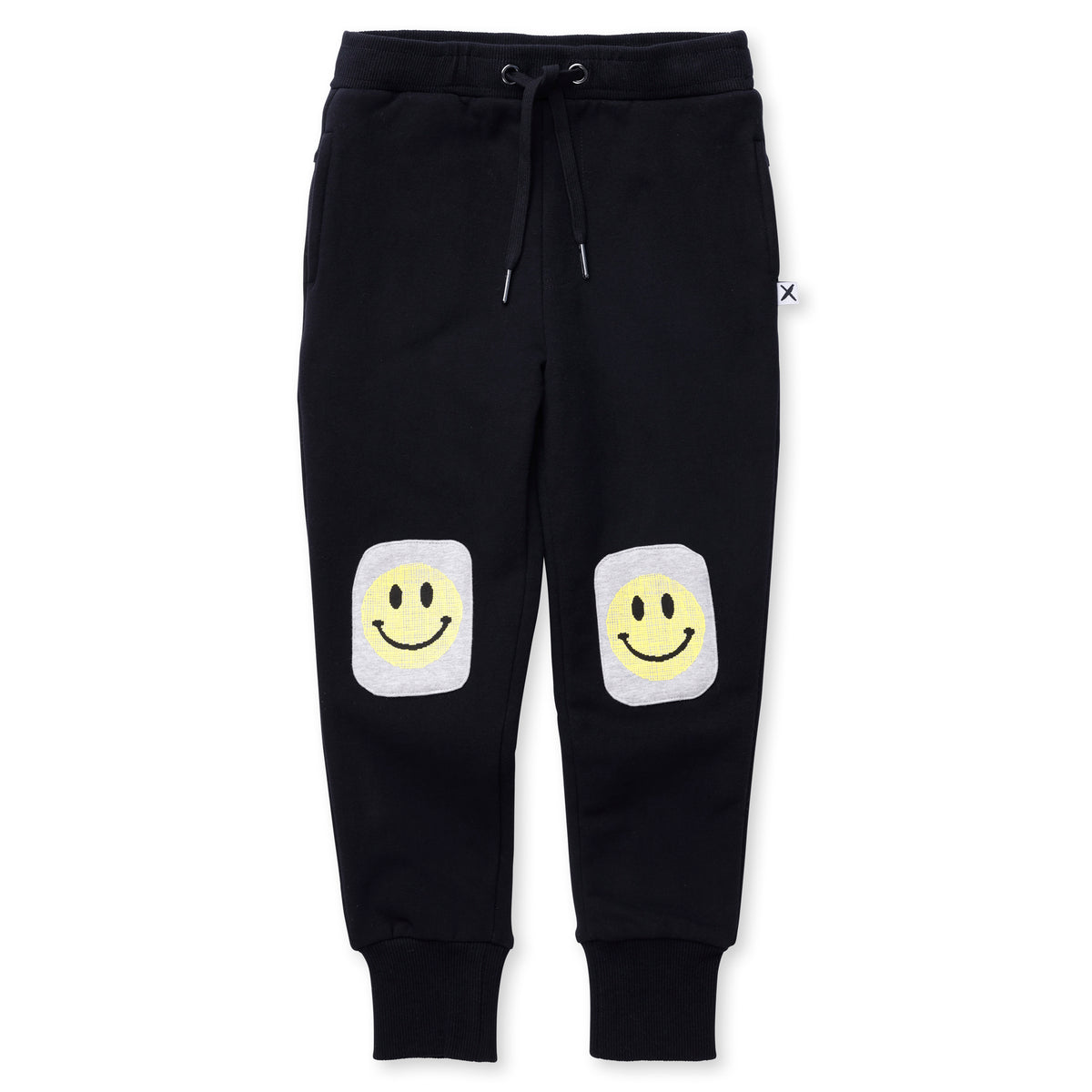 Pixelled Face Furry Trackies