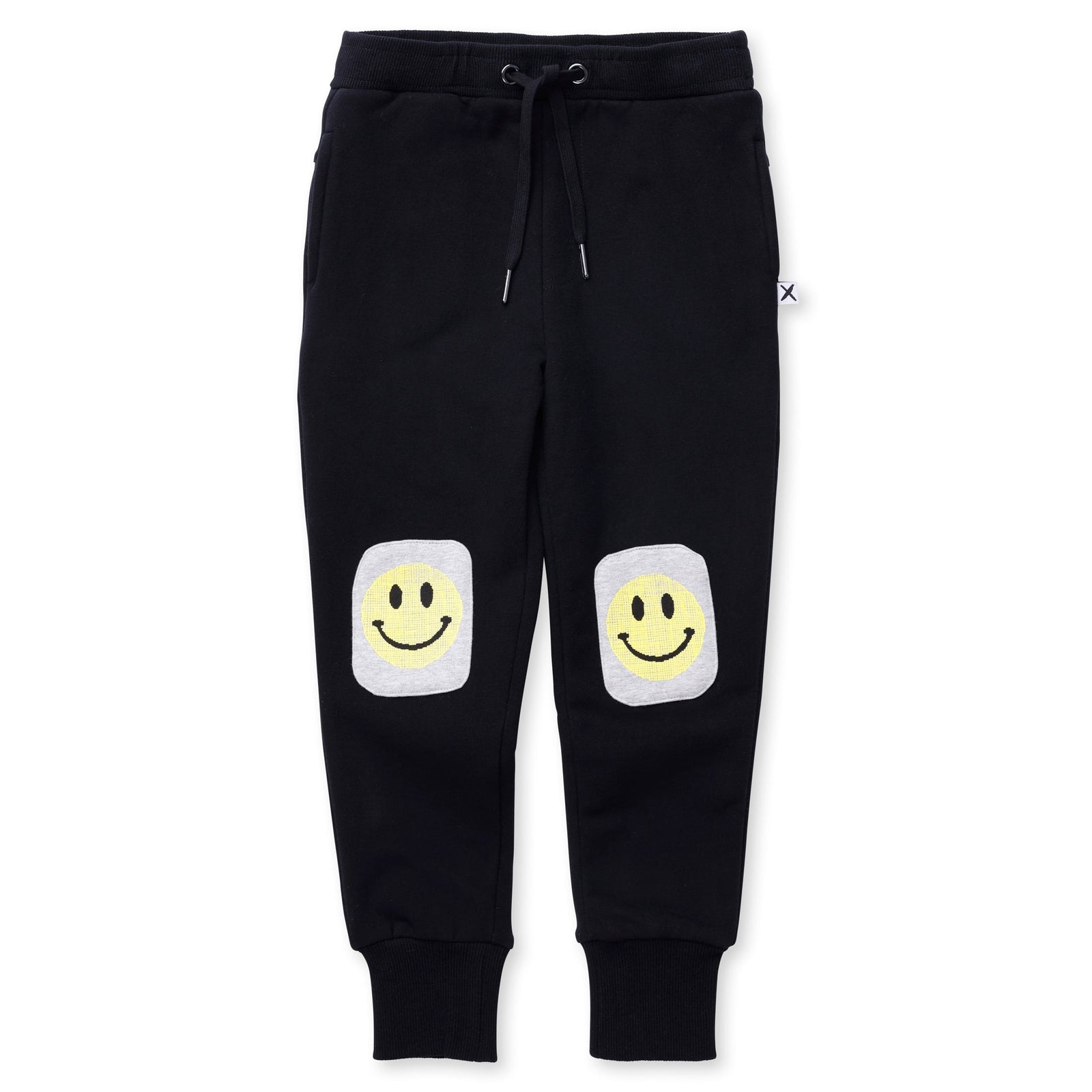 Pixelled Face Furry Trackies