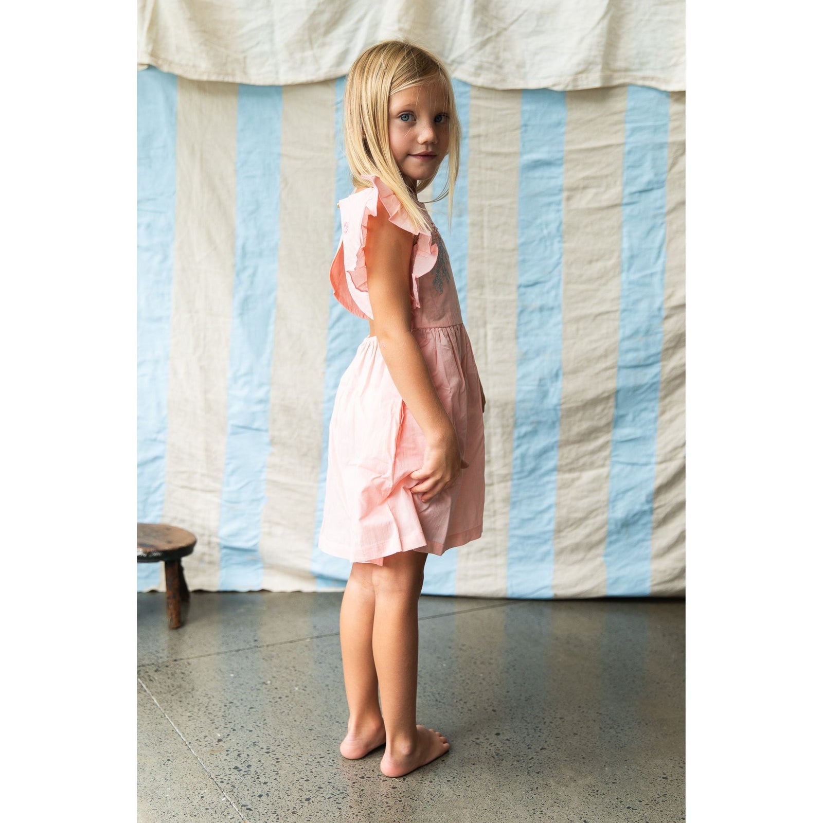 Madelyn Dress-Pink Coral