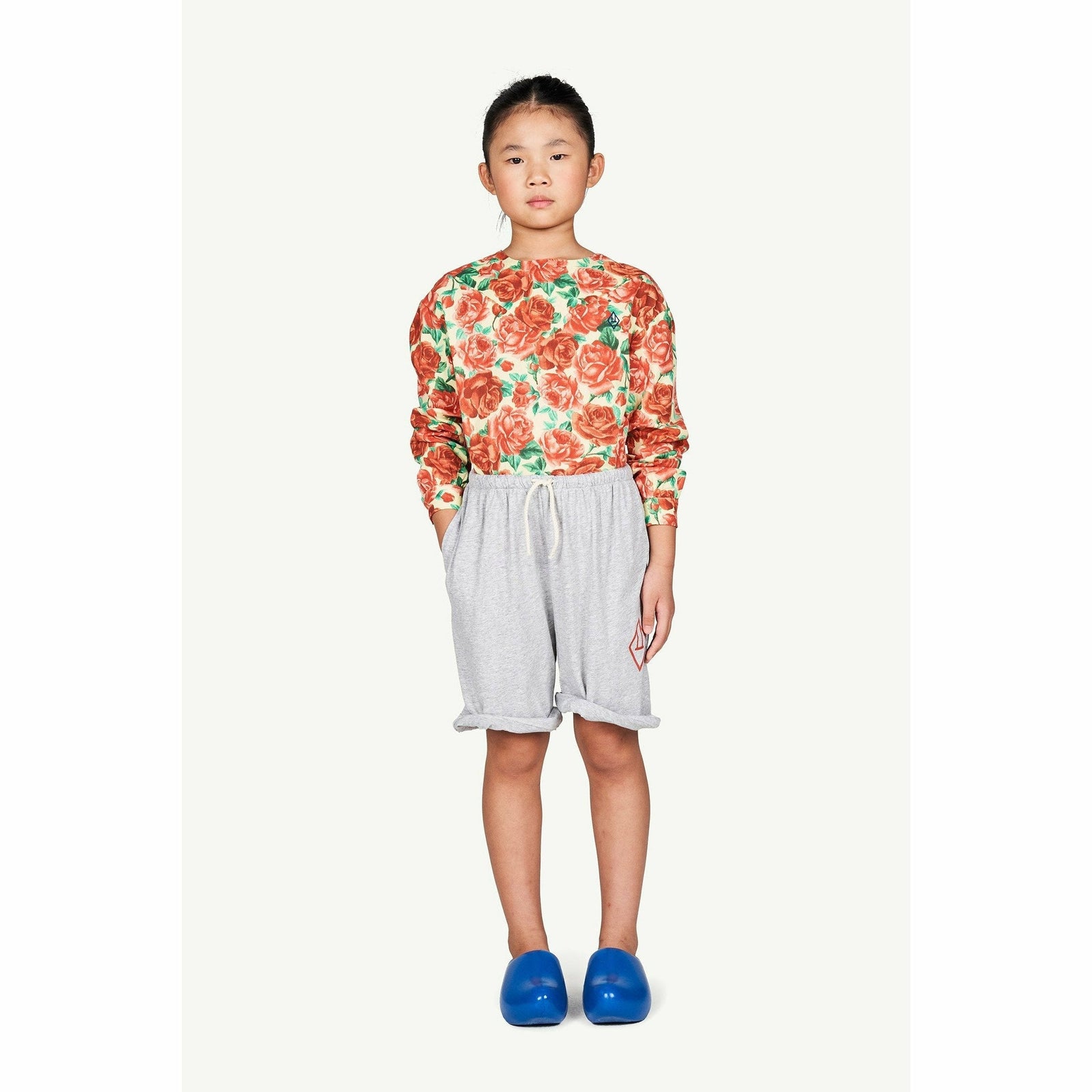 Marmot Kids Blouse Soft Yellow Flowers