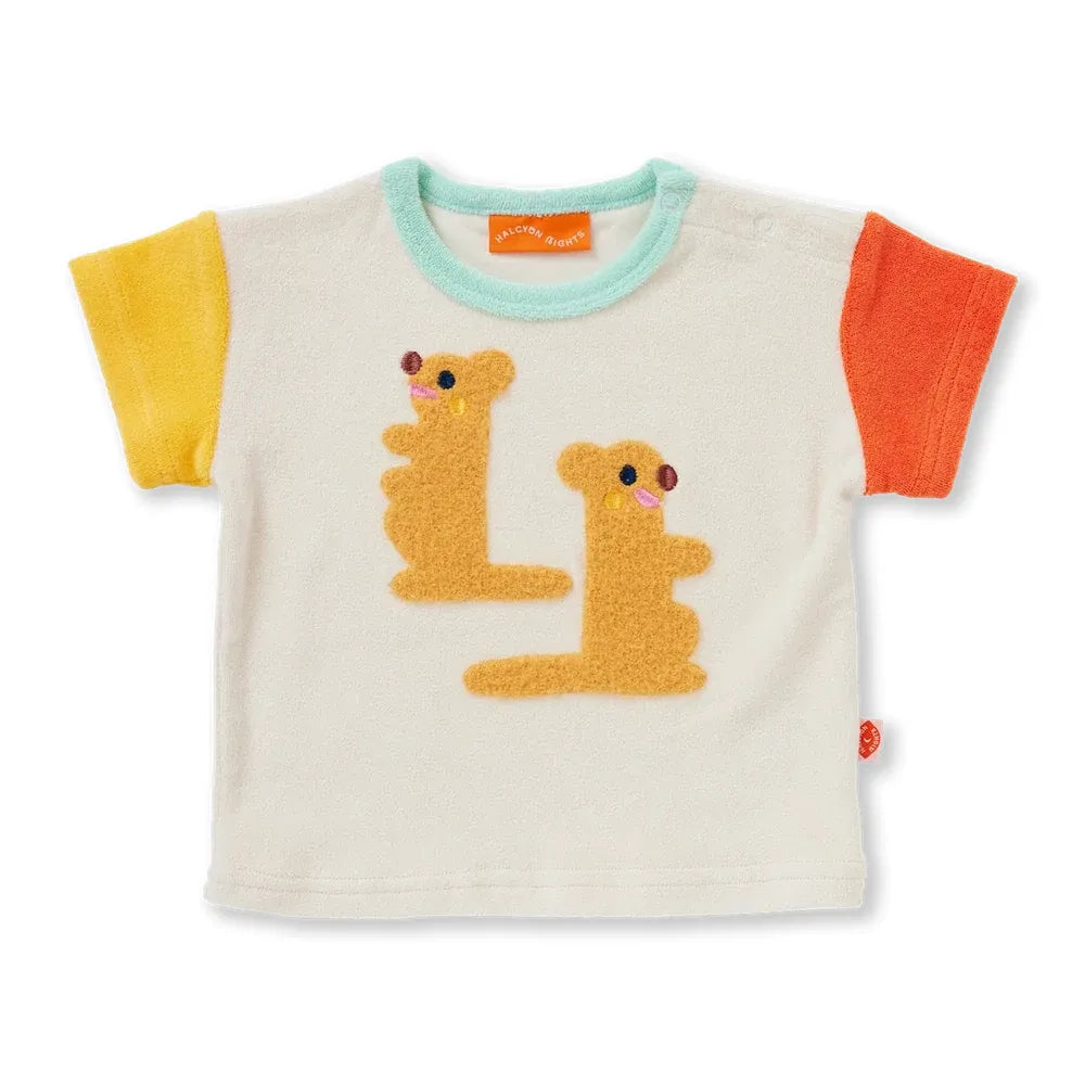 Terry T Shirt - Zoo Crew Cream
