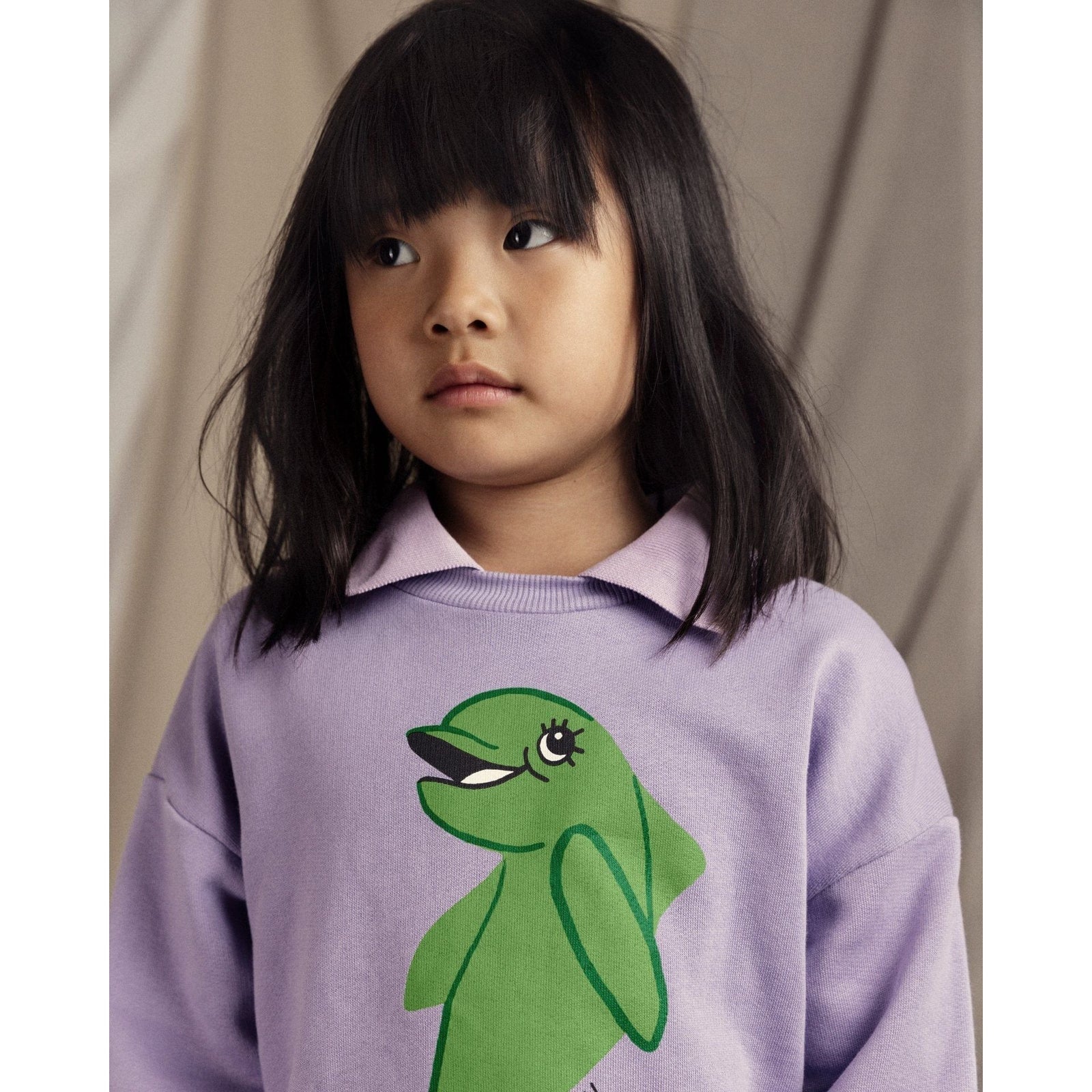 Dolphin Sp Collar Sweatshirt