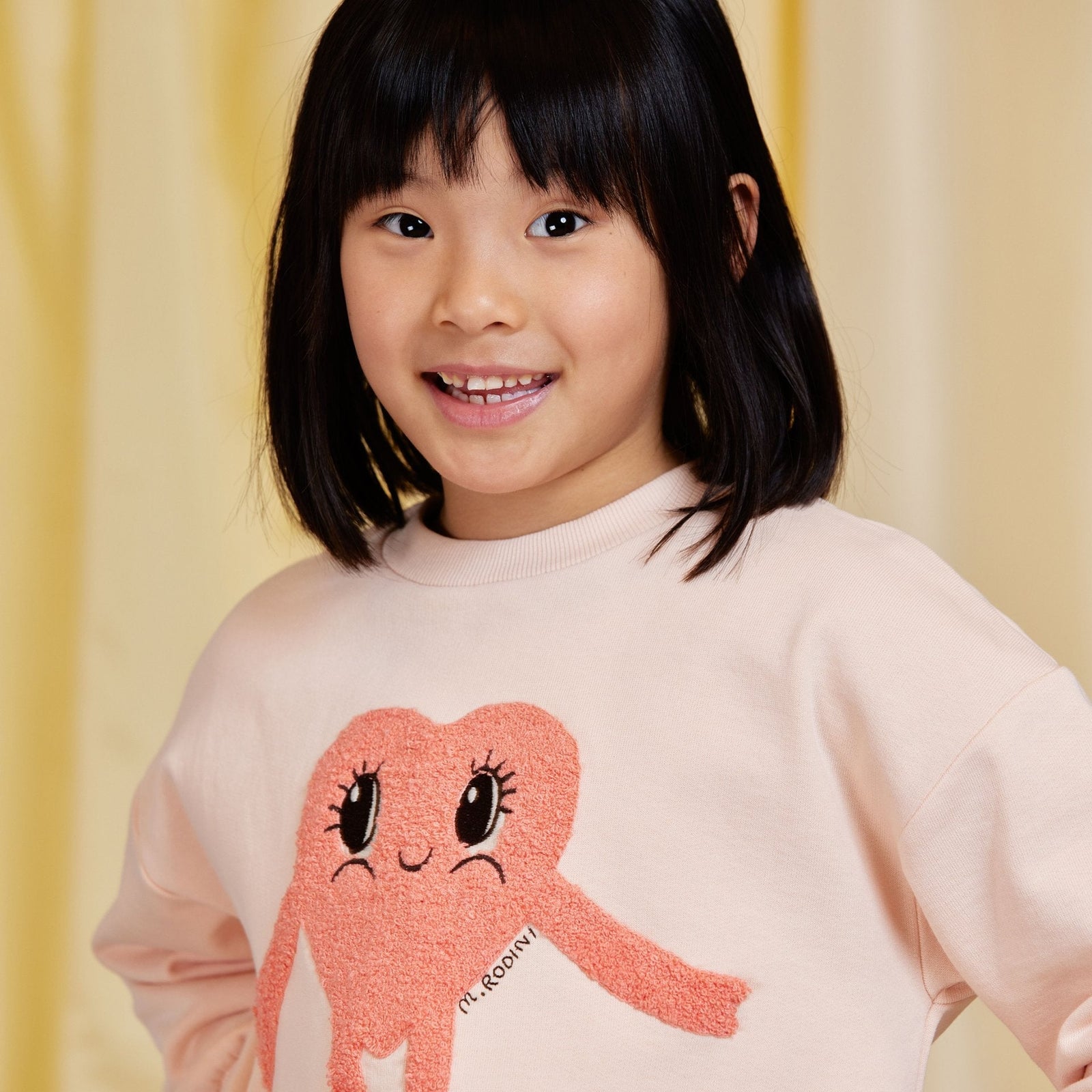 Heart In Shoes Chenille Sweatshirt