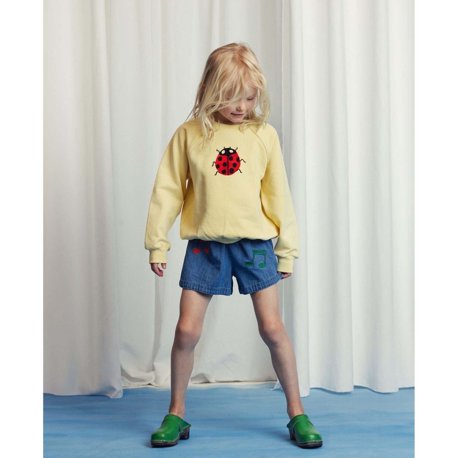 Ladybugs Emb Sweatshirt
