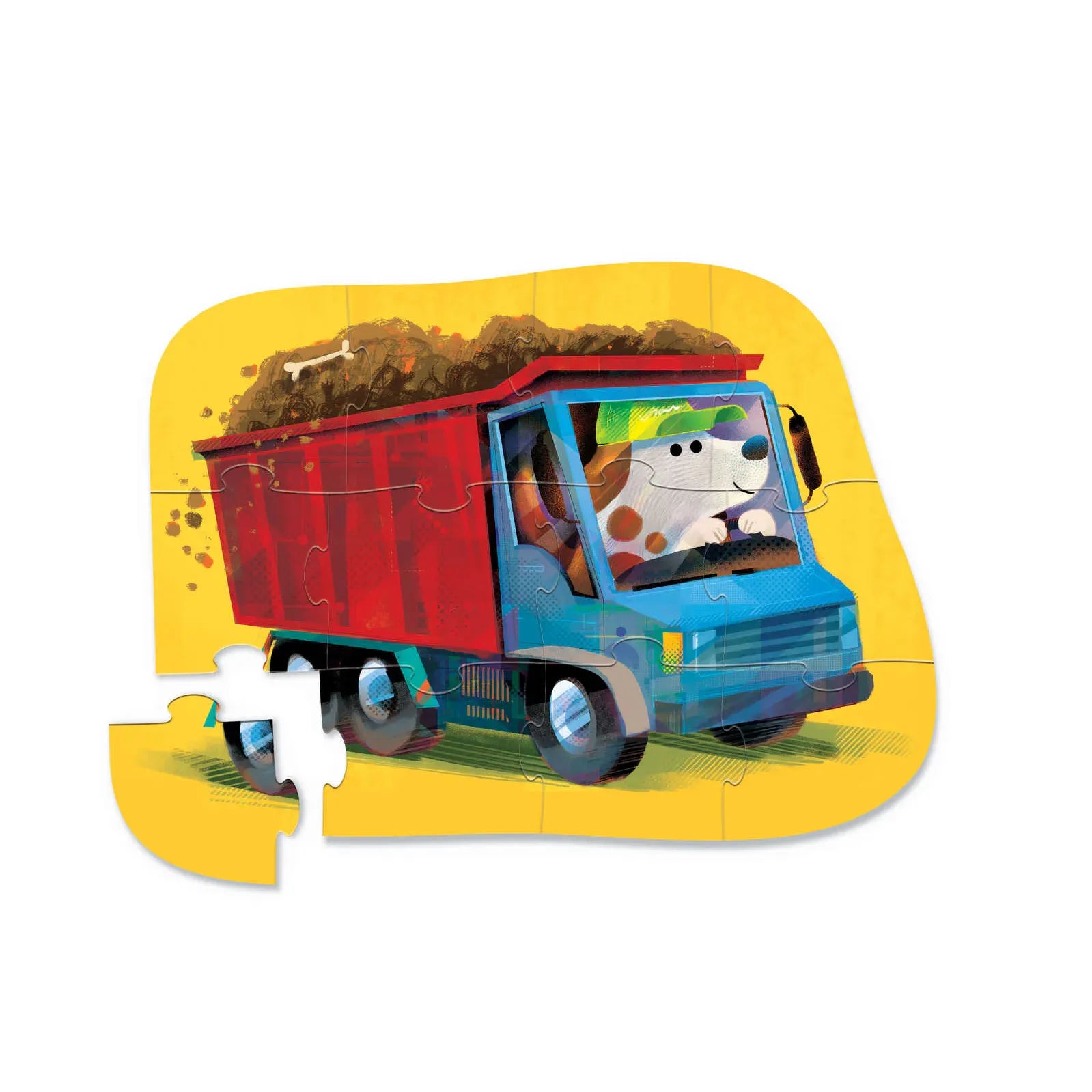 Mini Puzzle 12 pc - Go Big Dog