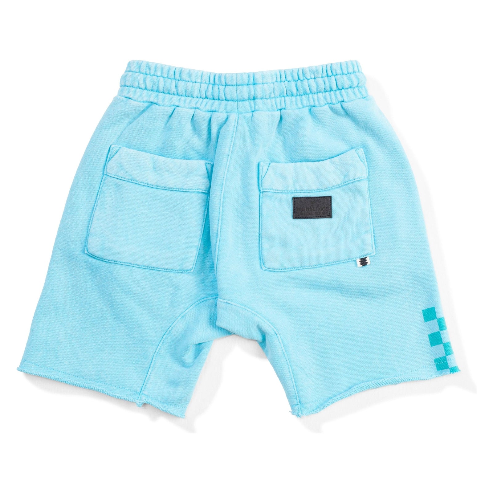 Racer Track Short - Mineral Aqua