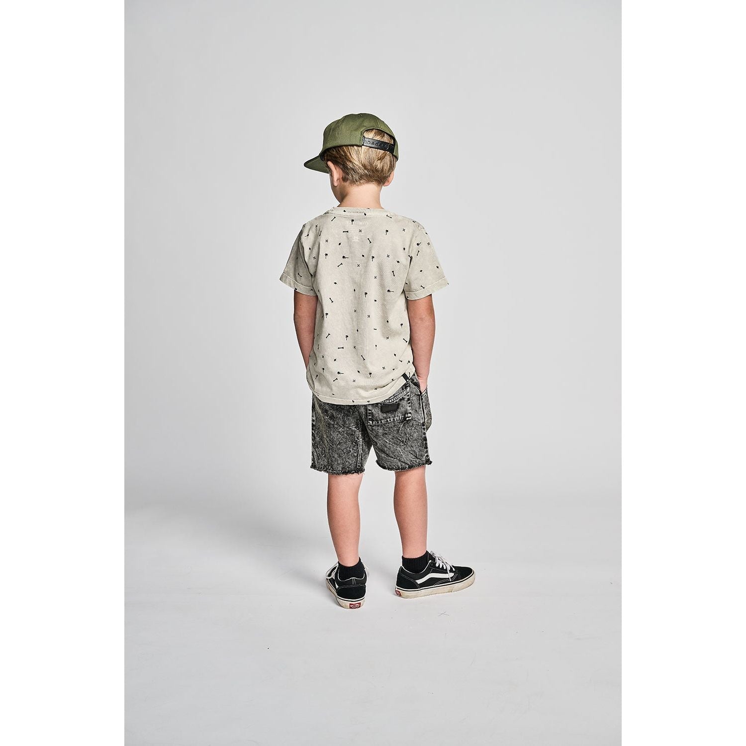 Confetti Tee - Mineral Grey