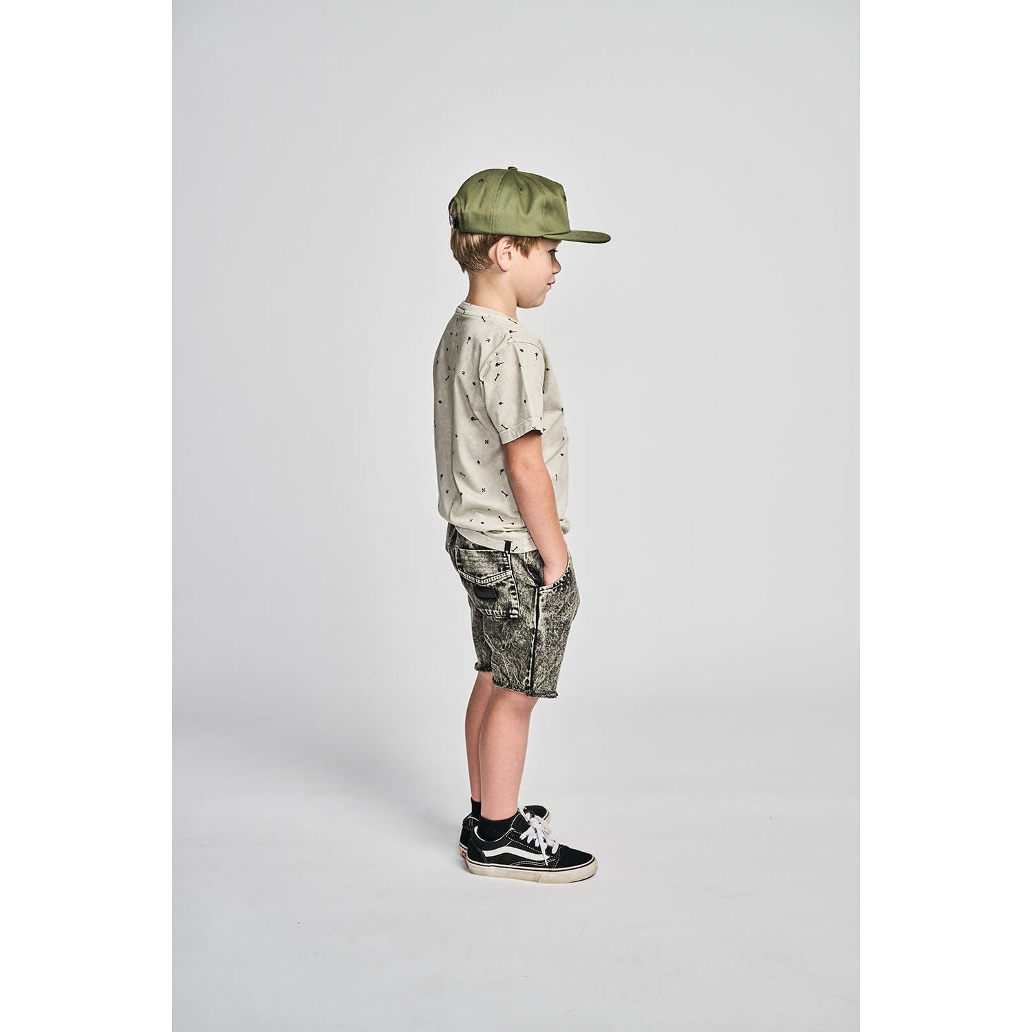 Confetti Tee - Mineral Grey