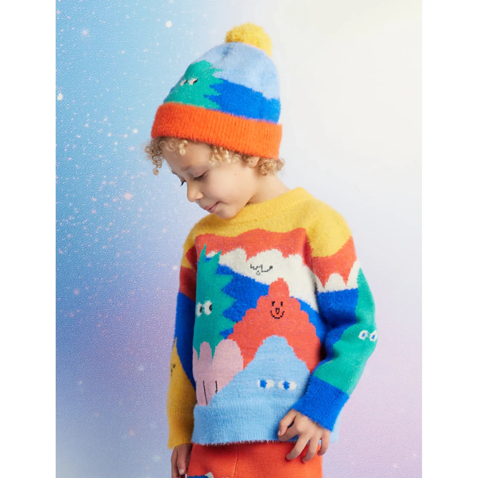 Mount Wiggly Knit Beanie