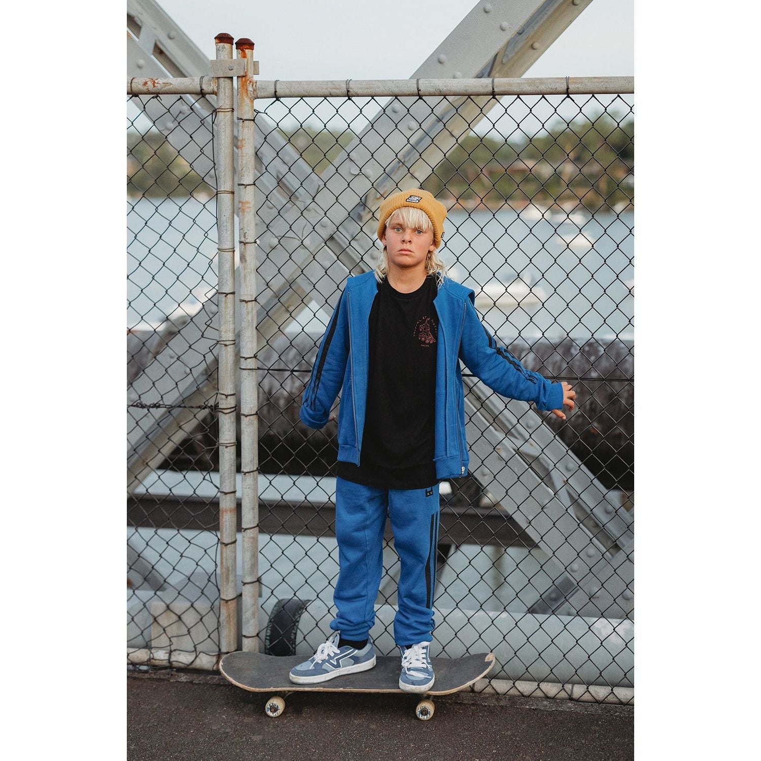 2 Flames Pant - Royal Blue